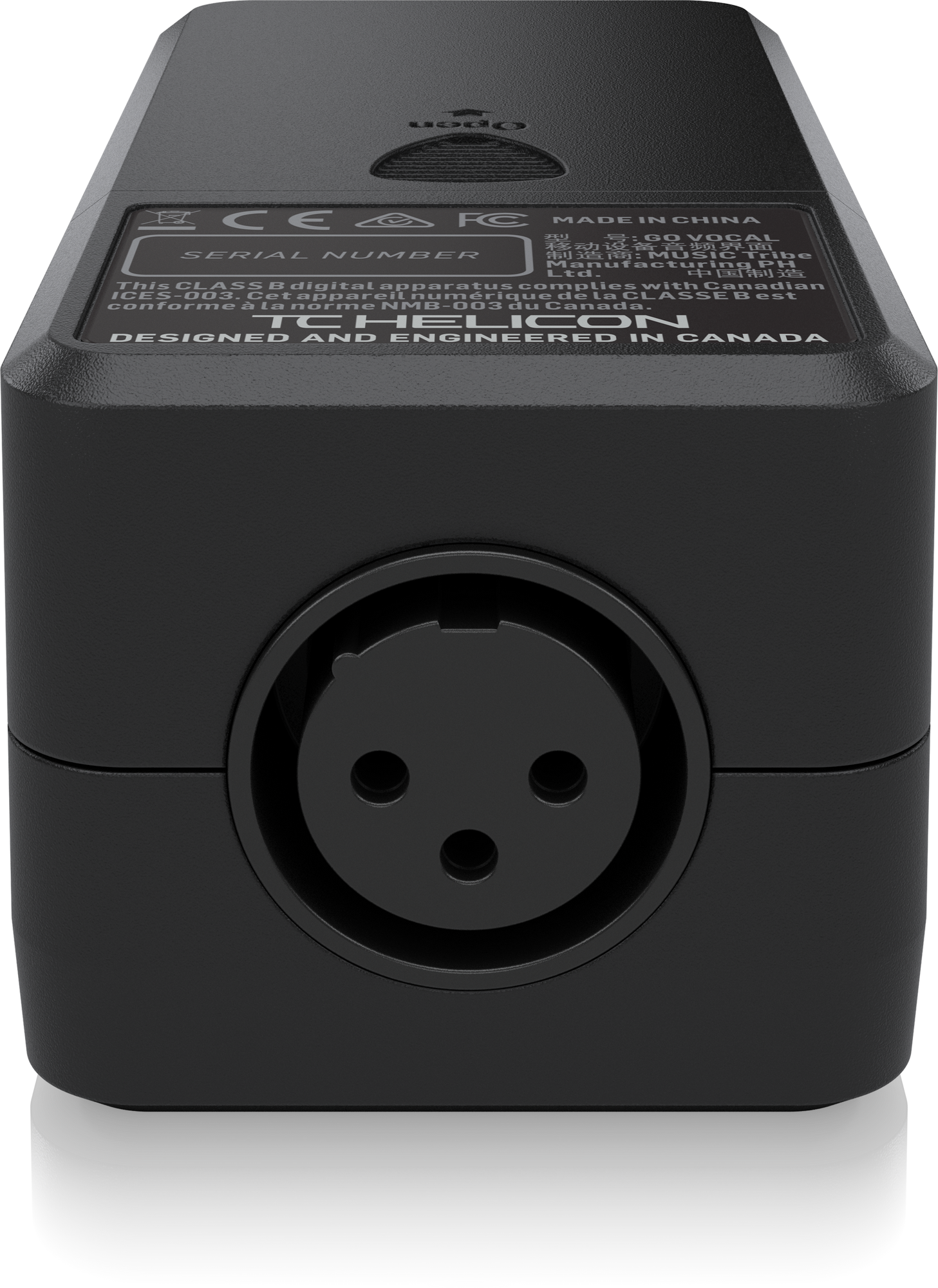 TC HELICON GO VOCAL HIGH-QUALITY MICROPHONE PREAMP FOR MOBILE DEVICES, TC HELICON, AUDIO INTERFACE, tc-helicon-audio-interface-go-vocal, ZOSO MUSIC SDN BHD