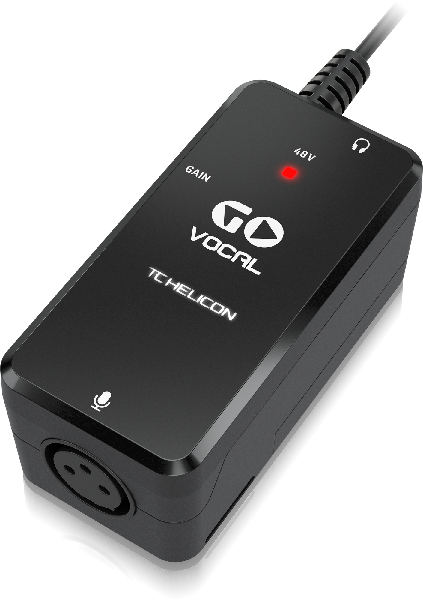 TC HELICON GO VOCAL HIGH-QUALITY MICROPHONE PREAMP FOR MOBILE DEVICES, TC HELICON, AUDIO INTERFACE, tc-helicon-audio-interface-go-vocal, ZOSO MUSIC SDN BHD