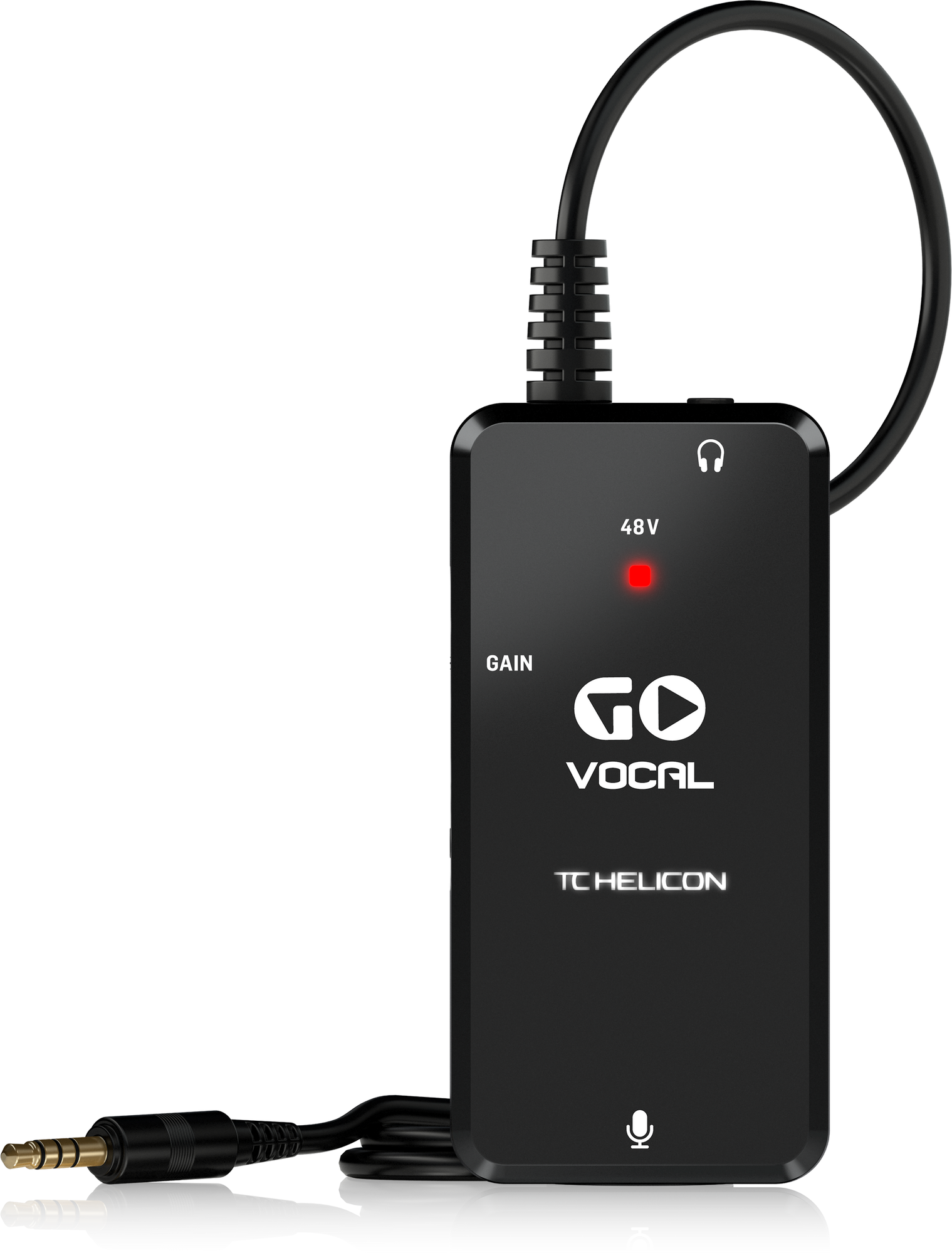 TC HELICON GO VOCAL HIGH-QUALITY MICROPHONE PREAMP FOR MOBILE DEVICES, TC HELICON, AUDIO INTERFACE, tc-helicon-audio-interface-go-vocal, ZOSO MUSIC SDN BHD