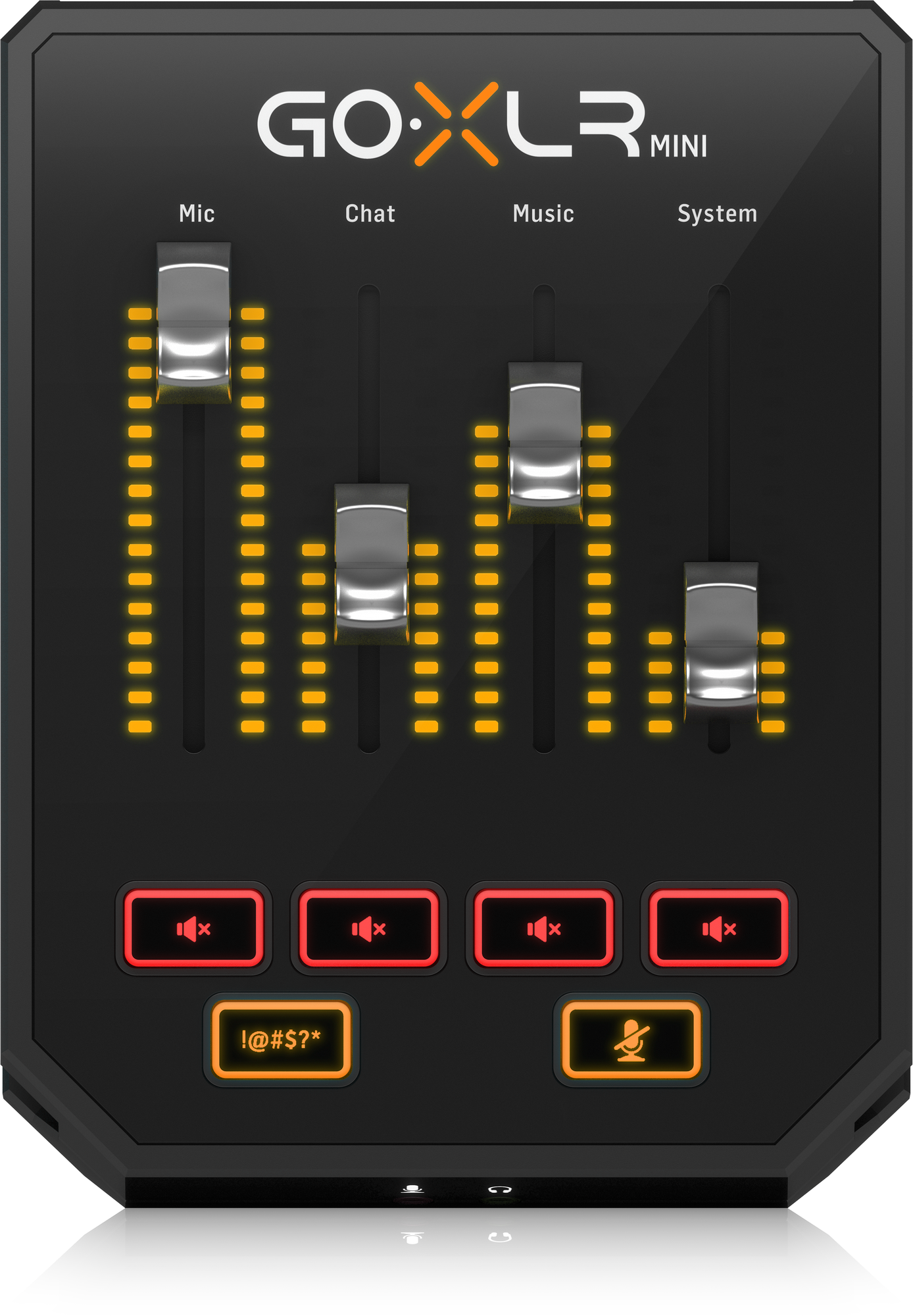 TC HELICON GO XLR MINI ONLINE BROADCAST MIXER WITH USB/AUDIO INTERFACE AND MIDAS PREAMP, TC HELICON, BROADCAST CONSOLE, tc-helicon-broadcast-console-go-xlr-mini, ZOSO MUSIC SDN BHD