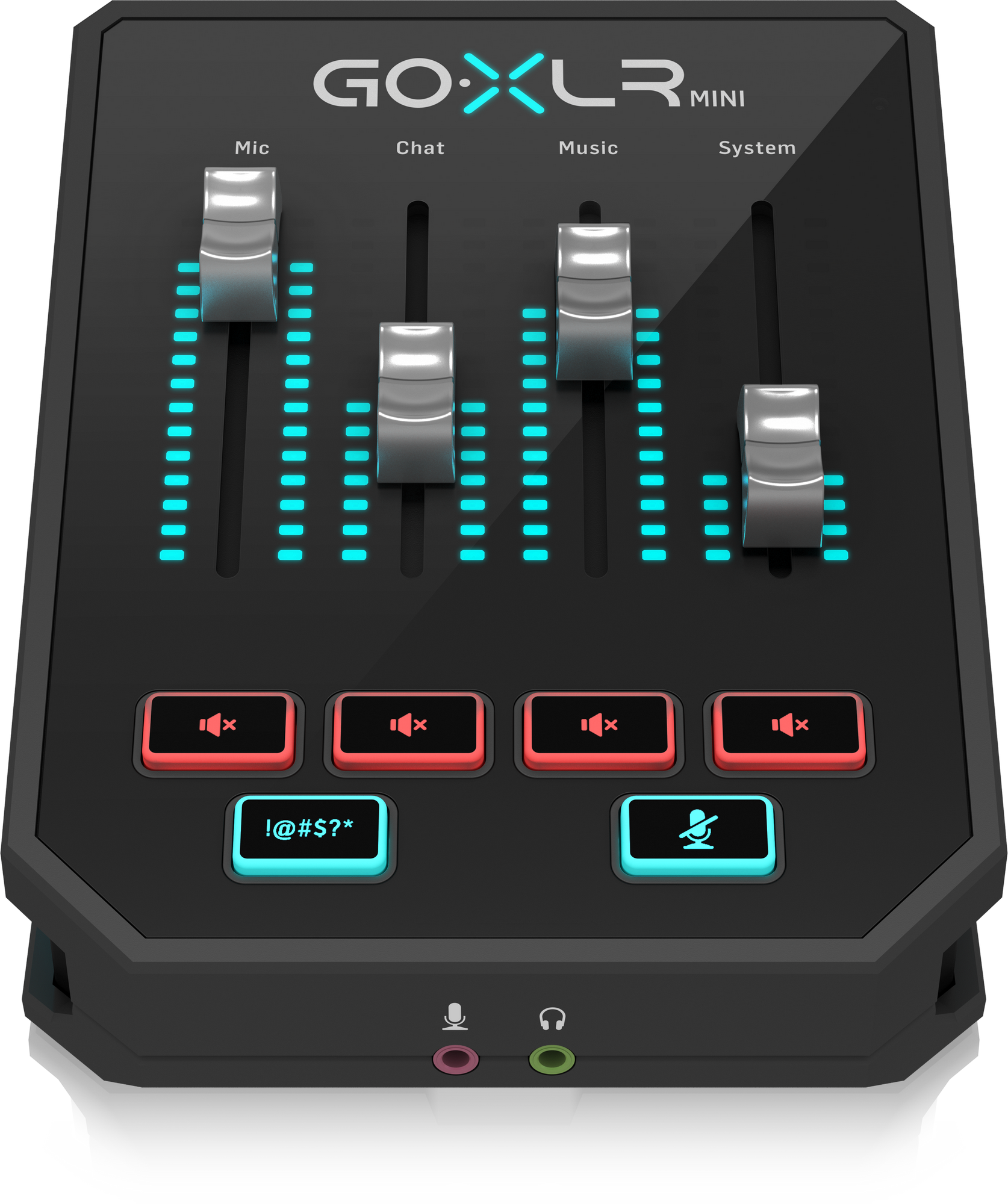 TC HELICON GO XLR MINI ONLINE BROADCAST MIXER WITH USB/AUDIO INTERFACE AND MIDAS PREAMP, TC HELICON, BROADCAST CONSOLE, tc-helicon-broadcast-console-go-xlr-mini, ZOSO MUSIC SDN BHD