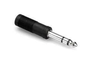 HOSA GPP-419 1/4INCH TS TO 1/ 4INCH TRS INPUT ADAPTOR, HOSA, AUDIO CABLE & ACCESSORY, hosa-audio-cable-accessory-hosa-h09-gpp-419, ZOSO MUSIC SDN BHD