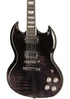 Gibson SG Modern Electric Guitar, Trans Black Fade |  GIBSON |  ELECTRIC GUITAR |  Zoso Music