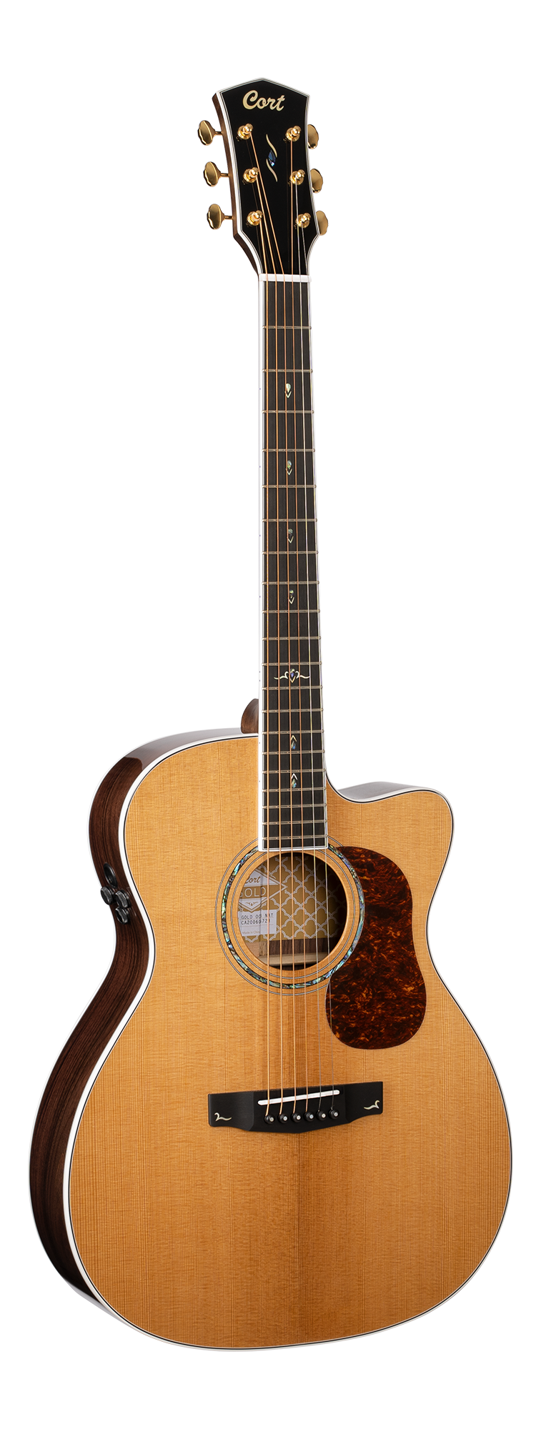 Cort Gold-OC8 Nylon Guitar With Bag Natural | CORT , Zoso Music