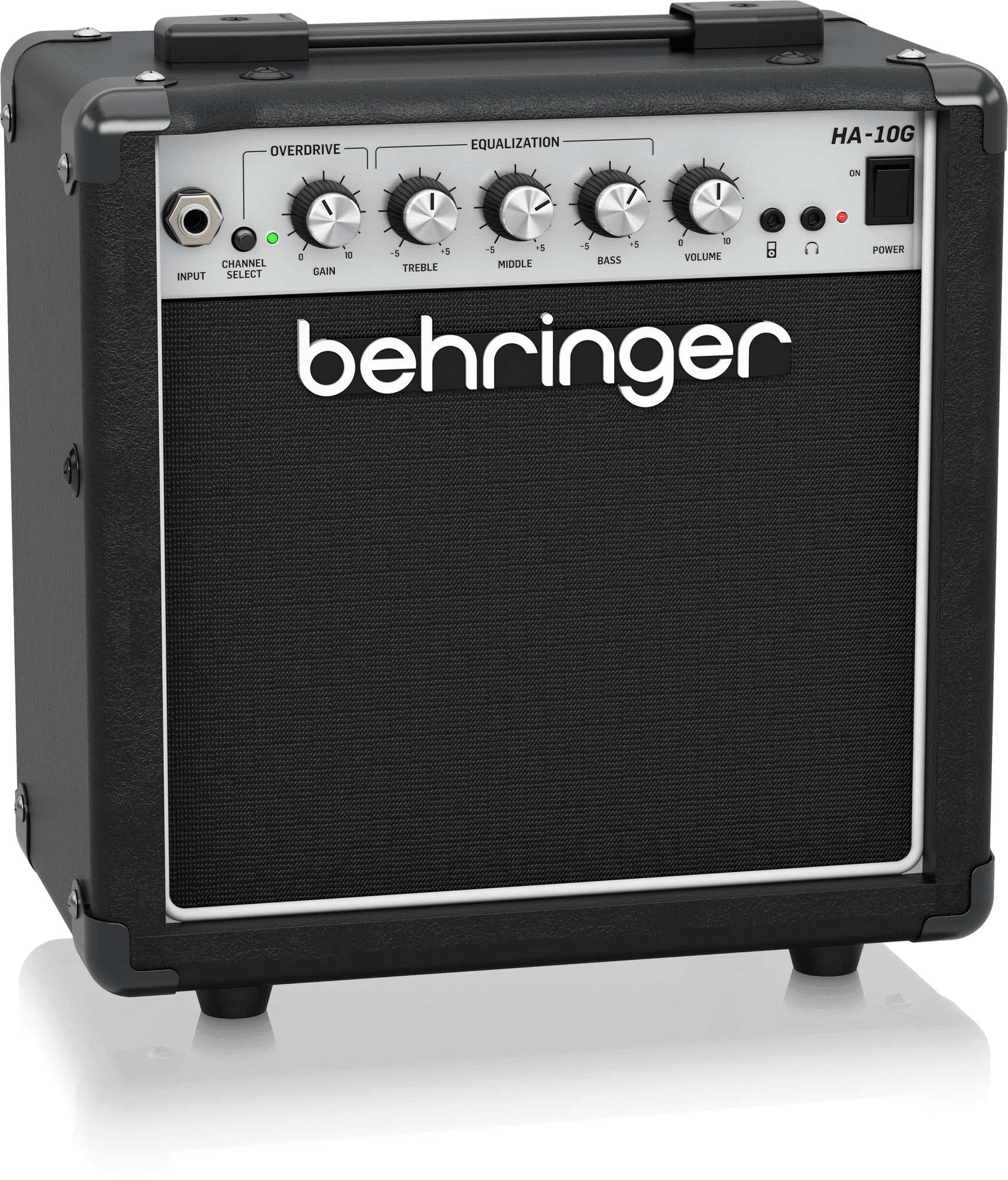 Behringer HA-10G 10 Watt Guitar Amplifier with 2 Independent Channels, VTC Tube Modeling and Original Bugera 6" Speaker | BEHRINGER , Zoso Music