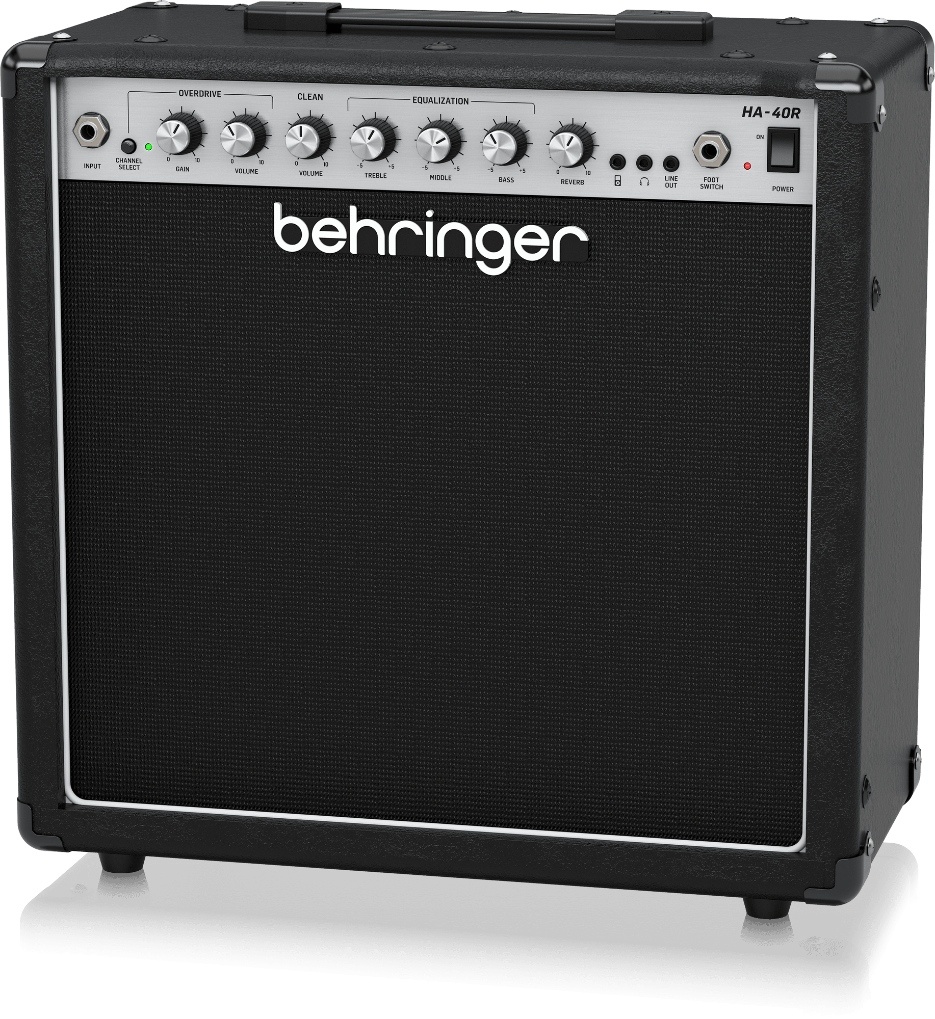 Behringer HA-40R 40 Watt Guitar Amplifier with 2 Independent Channels, VTC Tube Modeling, Reverb and Original Bugera 10" Speaker | Zoso Music