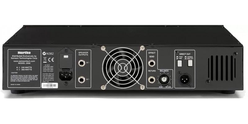 Hartke HA3500A Bass Guitar Amplifier Head |  HARTKE |  AMPLIFIER-BASS |  Zoso Music