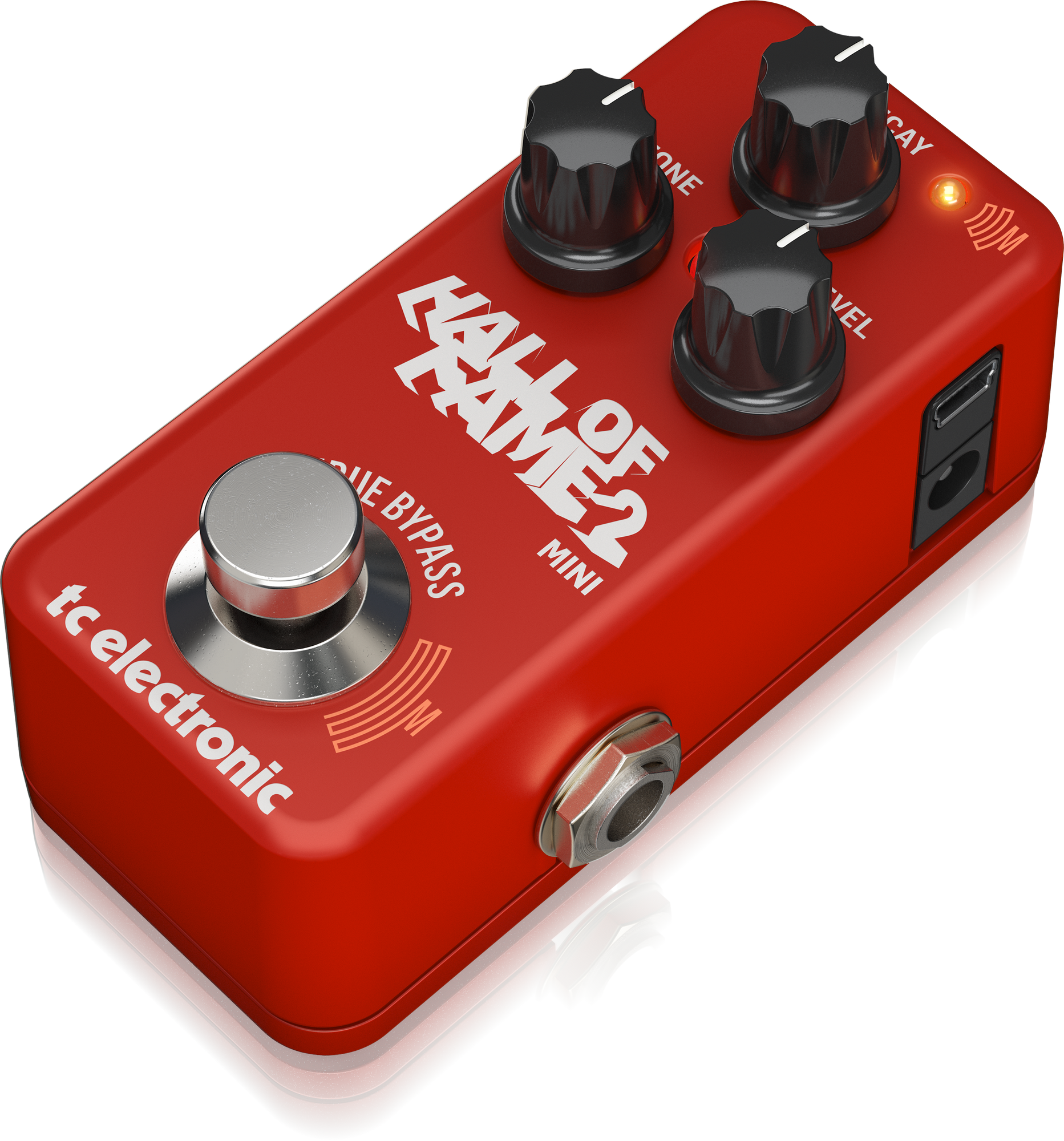 TC Electronic Hall of Fame 2 Mini Reverb Iconic Ultra-Compact Reverb Pedal with Groundbreaking MASH Footswitch and New Shimmer Reverb Algorithm, TC ELECTRONIC, EFFECTS, tc-electronic-effects-tc-hall-of-fame-2-mini-reverb, ZOSO MUSIC SDN BHD