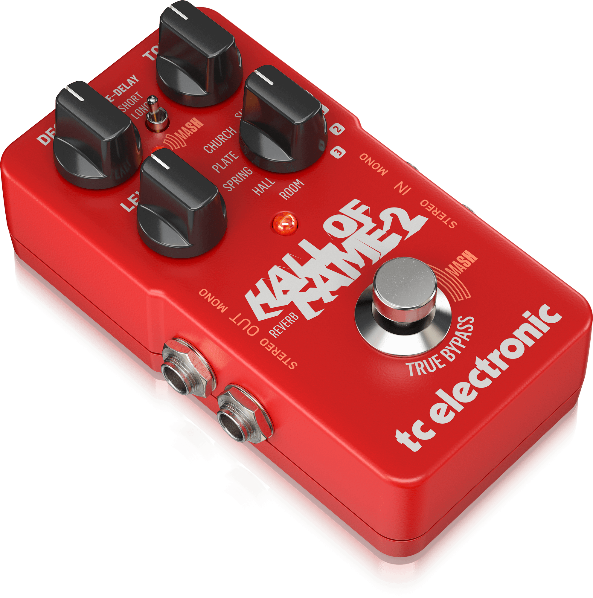 TC Electronic Hall of Fame 2 Reverb Guitar Effects Pedal, TC ELECTRONIC, EFFECTS, tc-electronic-effects-tc-hall-of-fame-2-reverb, ZOSO MUSIC SDN BHD