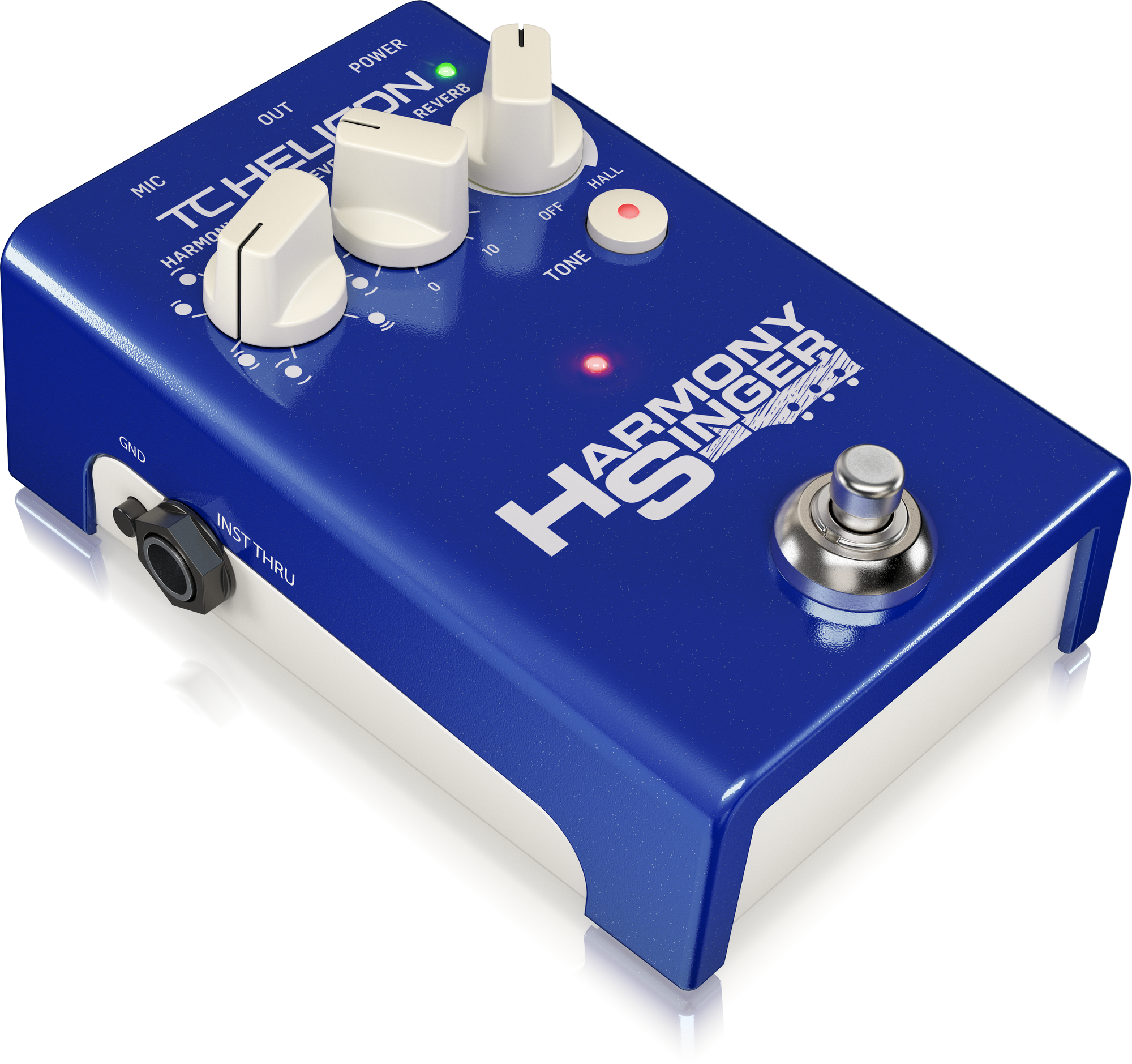 TC HELICON HARMONY SINGER 2 BATTERY-POWERED VOCAL EFFECTS STOMPBOX WITH GUITAR-CONTROLLED HARMONY, REVERB AND TONE, TC HELICON, VOCAL PROCESSORS, tc-helicon-vocal-processors-harmony-singer-2, ZOSO MUSIC SDN BHD