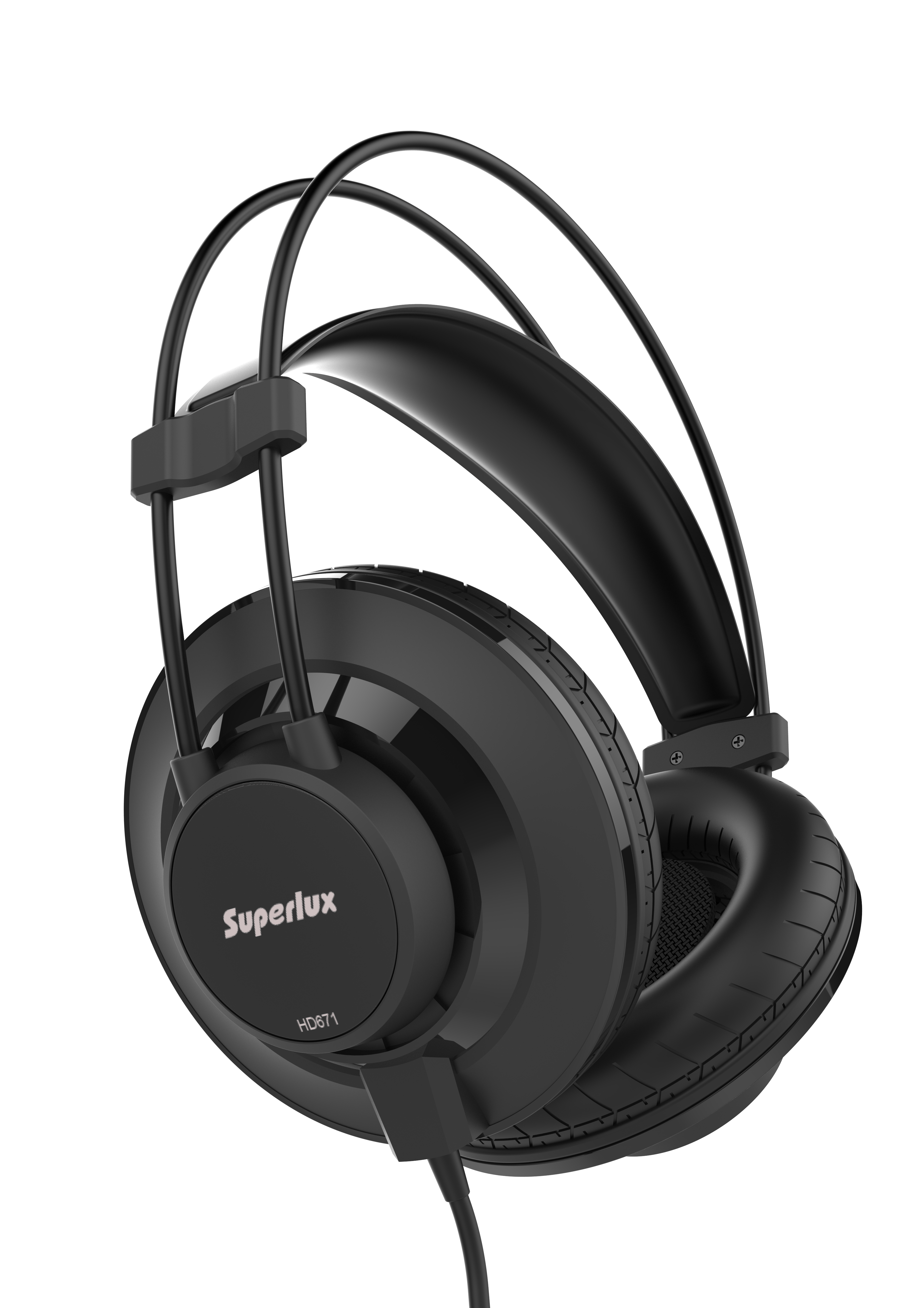 Superlux HD671 Over Ear Headphone Closed-back, Black |  SUPERLUX |  HEADPHONE |  Zoso Music