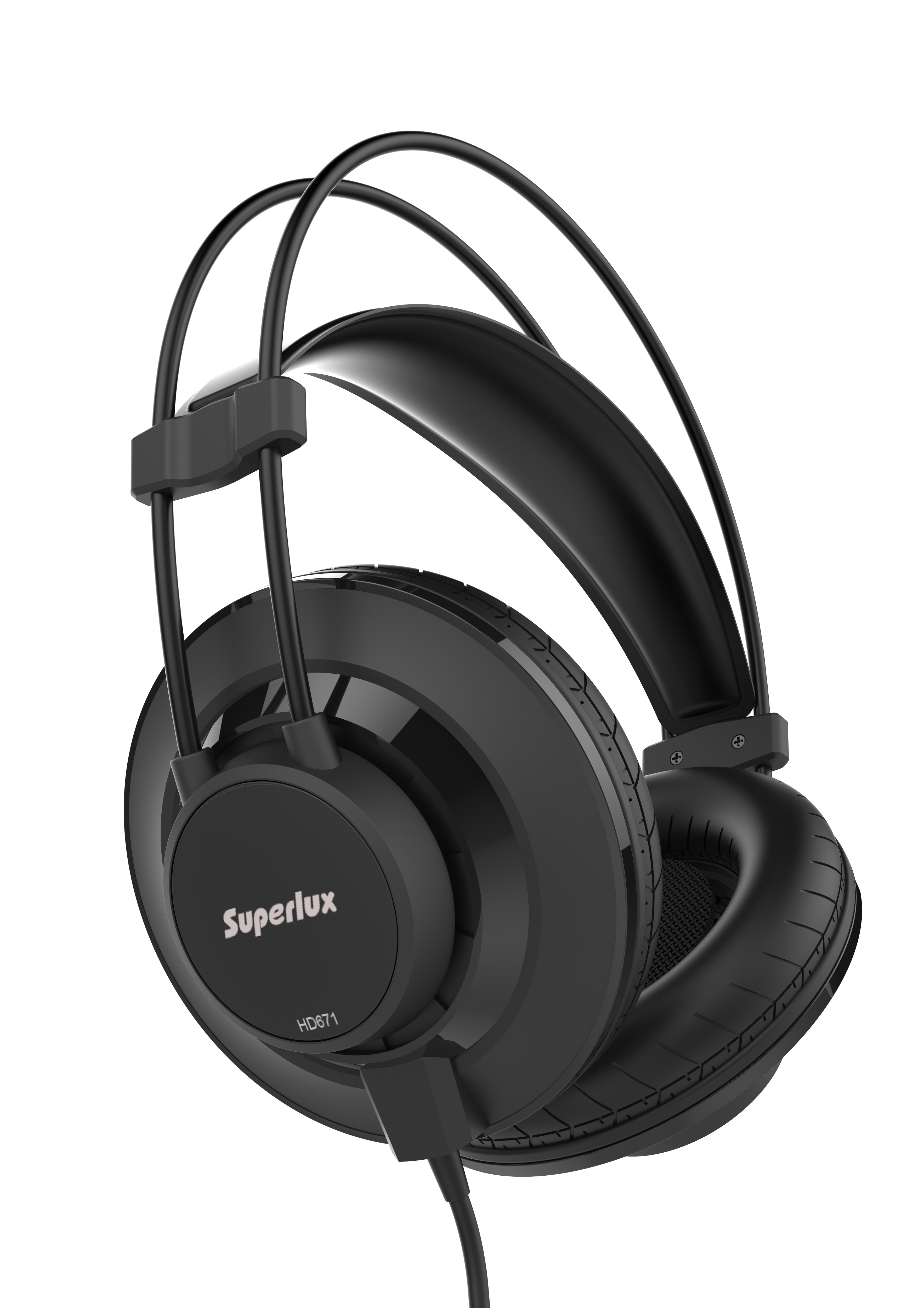 Superlux HD671 Over Ear Headphone Closed-back, Black