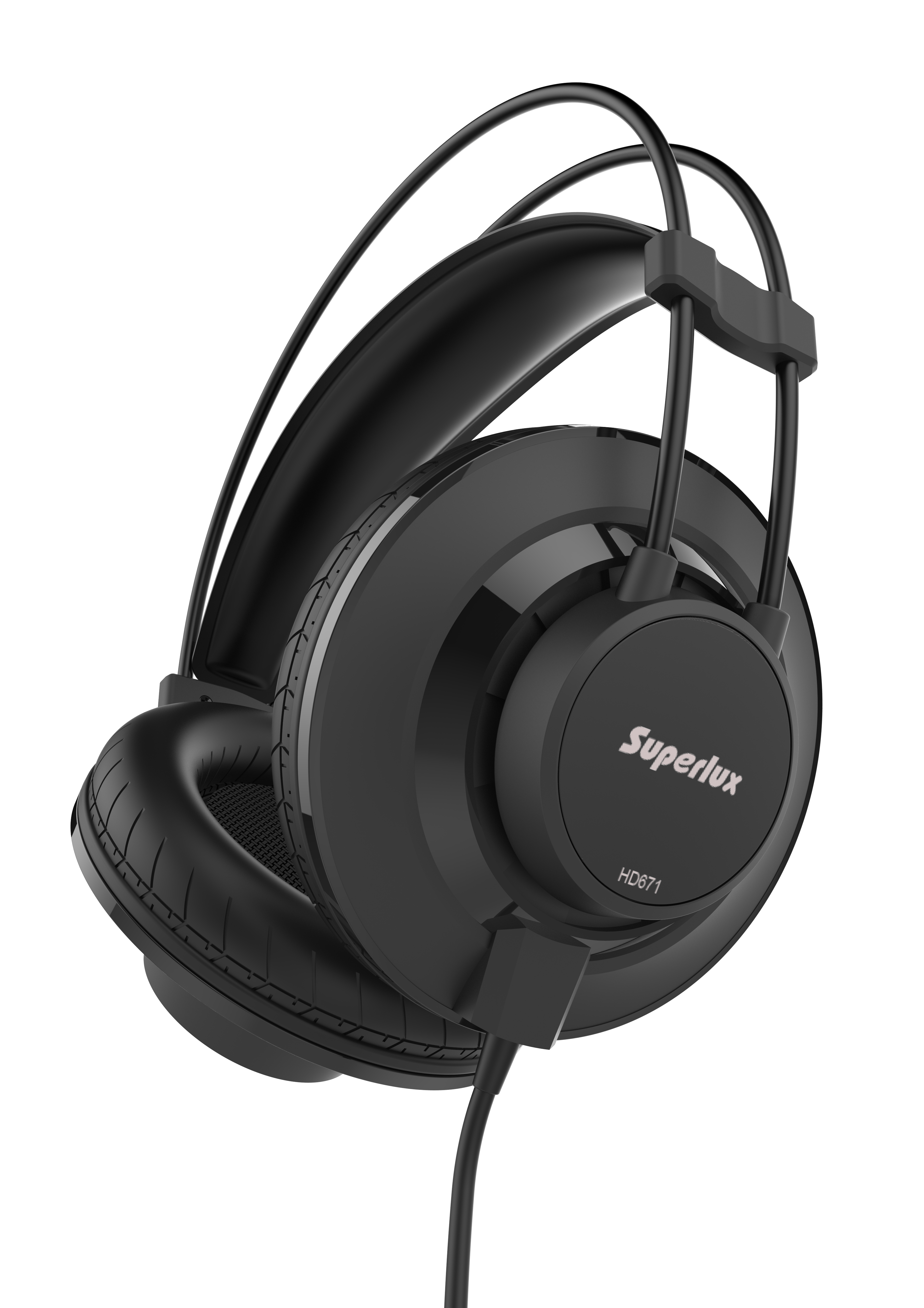 Superlux HD671 Over Ear Headphone Closed-back, Black |  SUPERLUX |  HEADPHONE |  Zoso Music