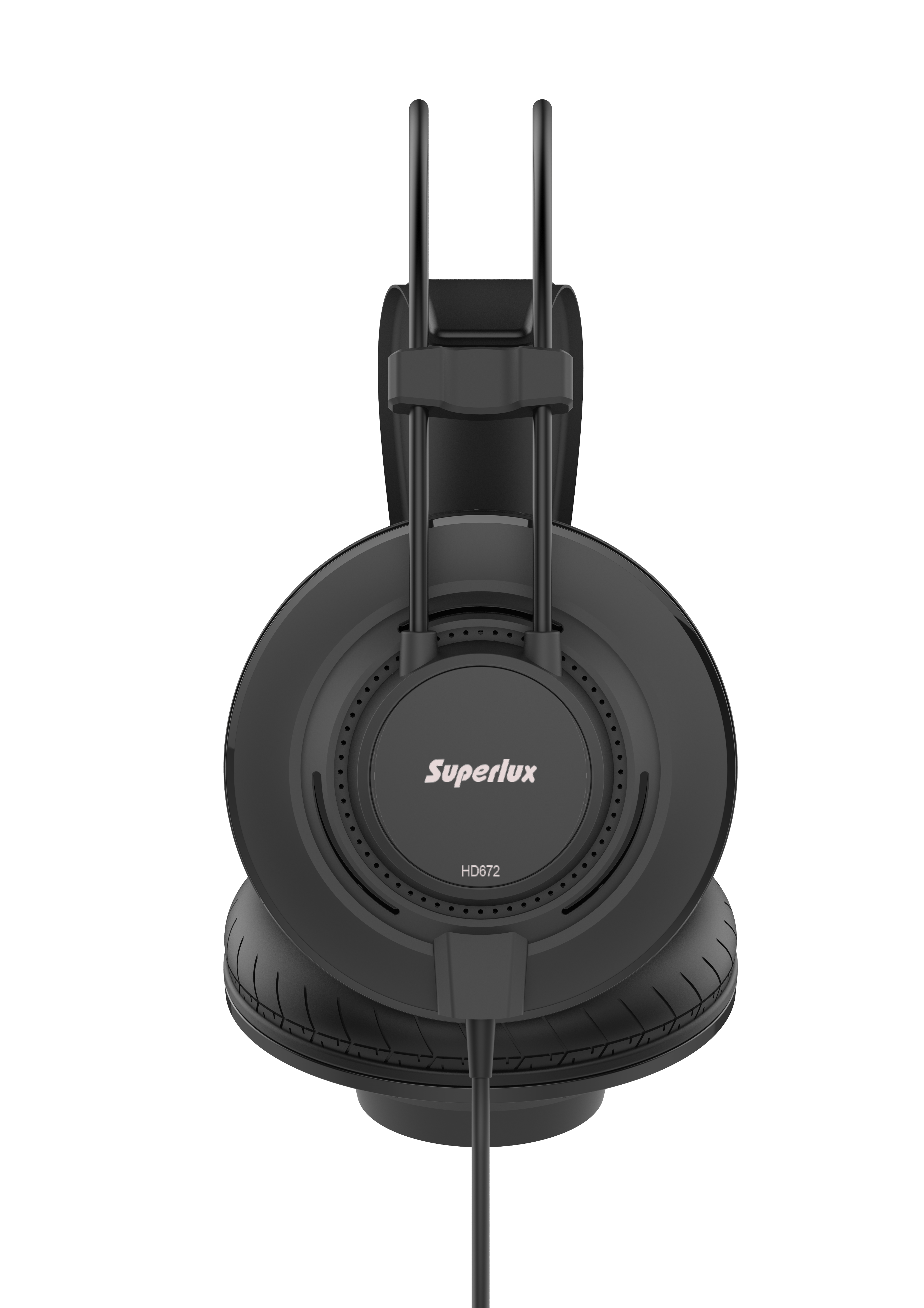 Superlux HD672 Semi-Open Headphone, Black