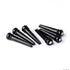 HE216B BRIDGE PINS/END PIN BLACK 6 PIECES PER PACK, DUNLOP, GUITAR & BASS ACCESSORIES, dunlop-guitar-bass-accessories-he216b, ZOSO MUSIC SDN BHD