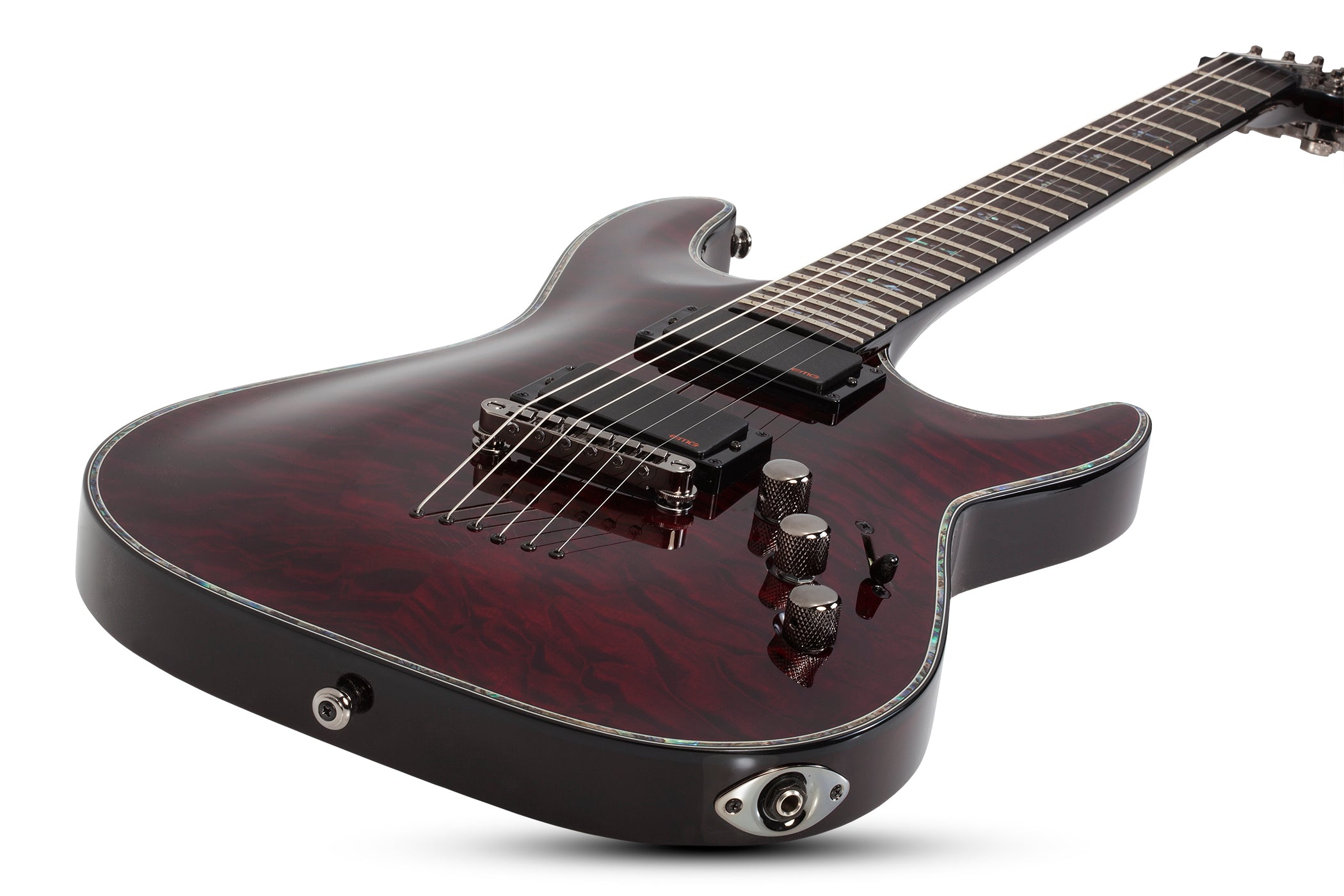 SCHECTER HELLRAISER C-1 BLACK CHERRY ELECTRIC GUITAR (1788) MADE IN KOREA, SCHECTER, ELECTRIC GUITAR, schecter-electric-guitar-hellraiser-c-1-blkc, ZOSO MUSIC SDN BHD