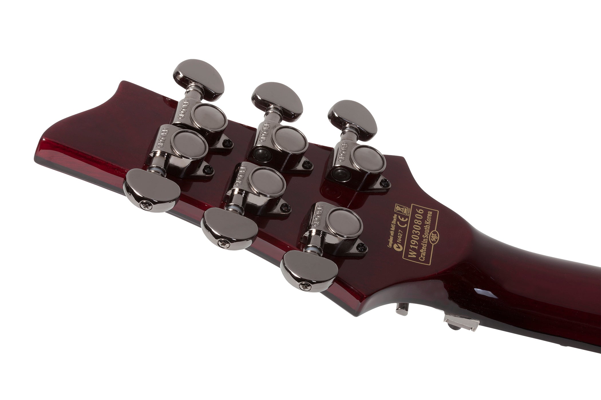 SCHECTER HELLRAISER C-1 WITH EMG & FLOYD ROSE ELECTRIC GUITAR - BLACK CHERRY (1794) MADE IN KOREA, SCHECTER, ELECTRIC GUITAR, schecter-electric-guitar-hellraiserc-1-fr-bc, ZOSO MUSIC SDN BHD