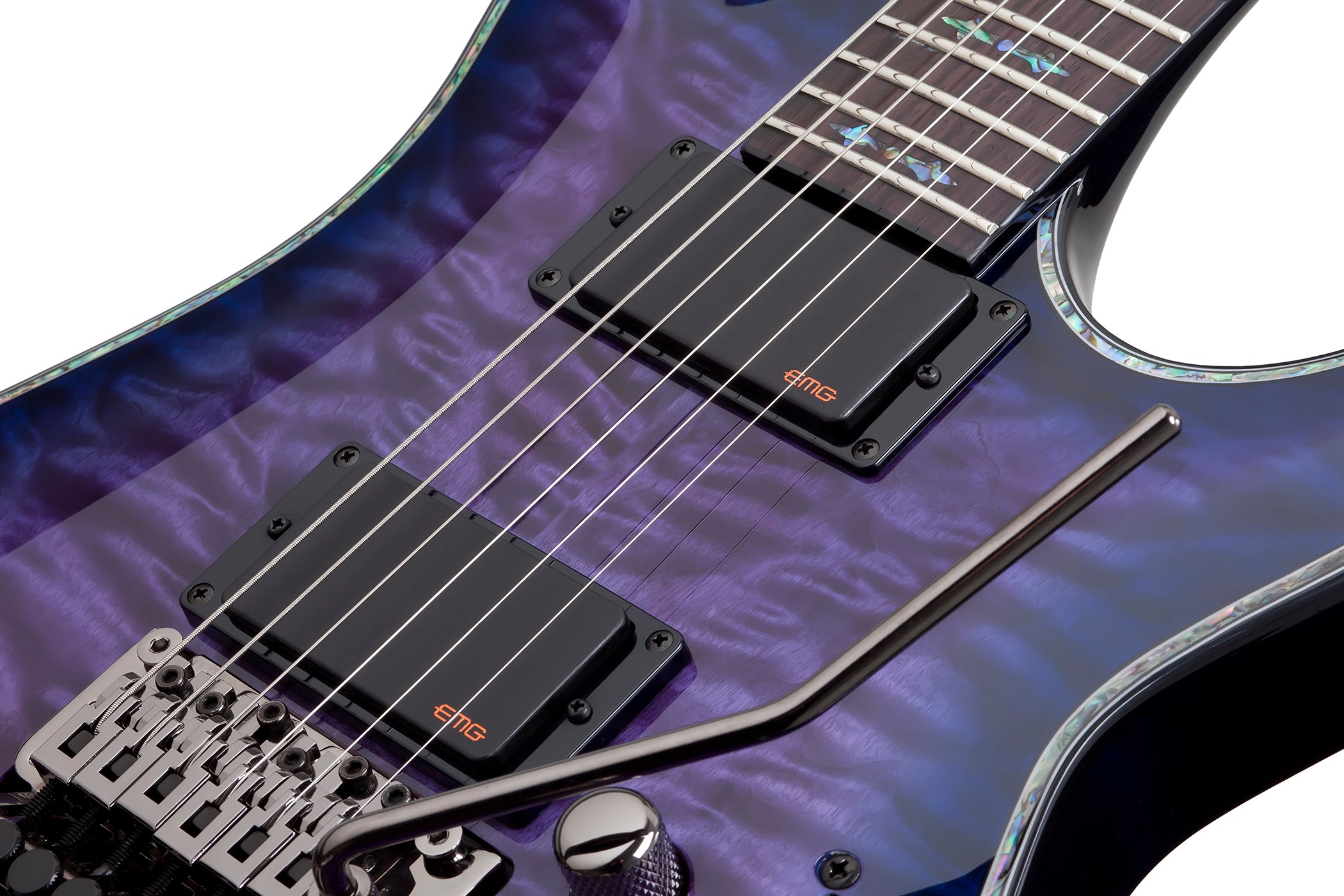 SCHECTER HELLRAISER C-1 WITH EMG & FLOYD ROSE - TRANS PURPLE BURST (3005) MADE IN KOREA, SCHECTER, ELECTRIC GUITAR, schecter-electric-guitar-hellraiserc-1-fr-tpb, ZOSO MUSIC SDN BHD