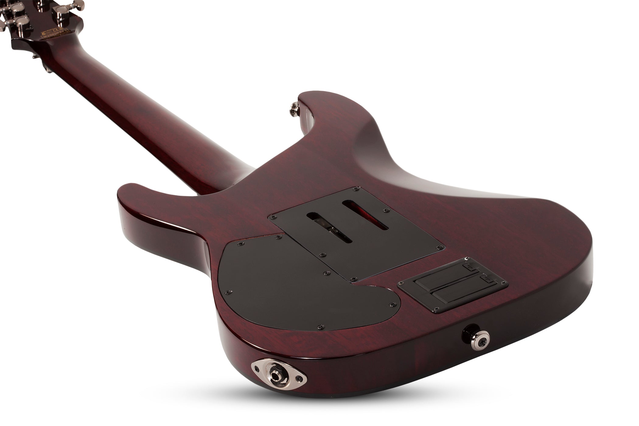 SCHECTER HELLRAISER C-7 WITH SUSTAINIAC, EMG & FLOYD ROSE ELECTRIC GUITAR - BLACK CHERRY (1829) (MADE IN KOREA), SCHECTER, ELECTRIC GUITAR, schecter-electric-guitar-hellraiser-c-7-fr-bc-mik, ZOSO MUSIC SDN BHD