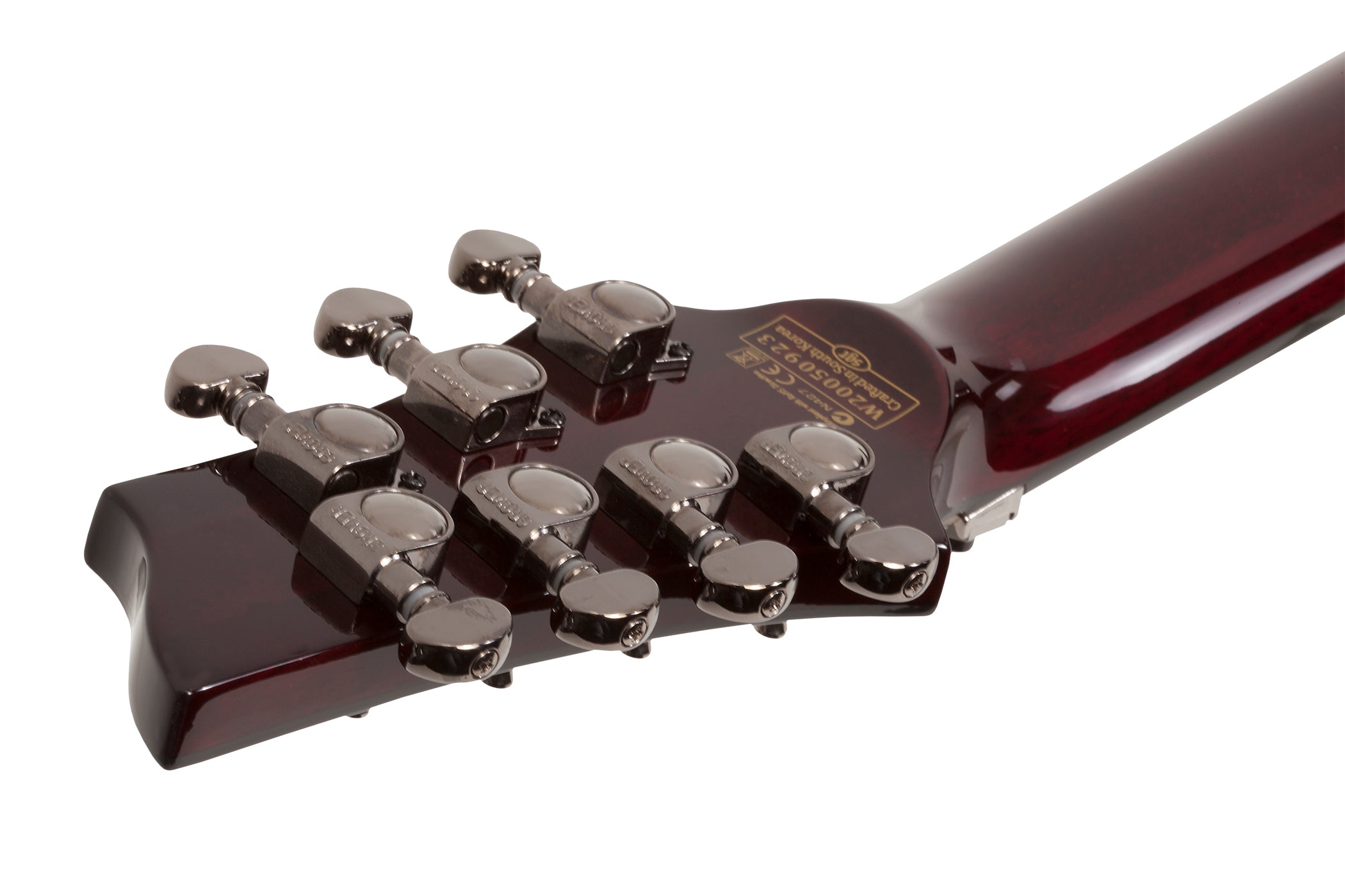 SCHECTER HELLRAISER C-7 WITH SUSTAINIAC, EMG & FLOYD ROSE ELECTRIC GUITAR - BLACK CHERRY (1829) (MADE IN KOREA), SCHECTER, ELECTRIC GUITAR, schecter-electric-guitar-hellraiser-c-7-fr-bc-mik, ZOSO MUSIC SDN BHD