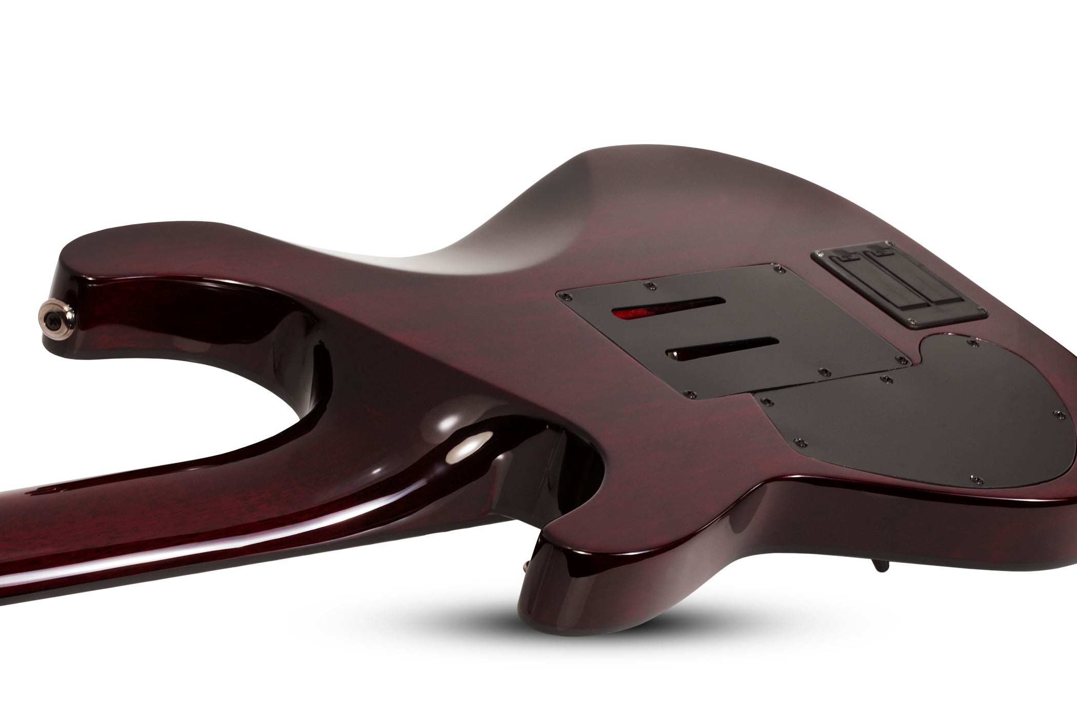 SCHECTER HELLRAISER C-7 WITH SUSTAINIAC, EMG & FLOYD ROSE ELECTRIC GUITAR - BLACK CHERRY (1829) (MADE IN KOREA), SCHECTER, ELECTRIC GUITAR, schecter-electric-guitar-hellraiser-c-7-fr-bc-mik, ZOSO MUSIC SDN BHD