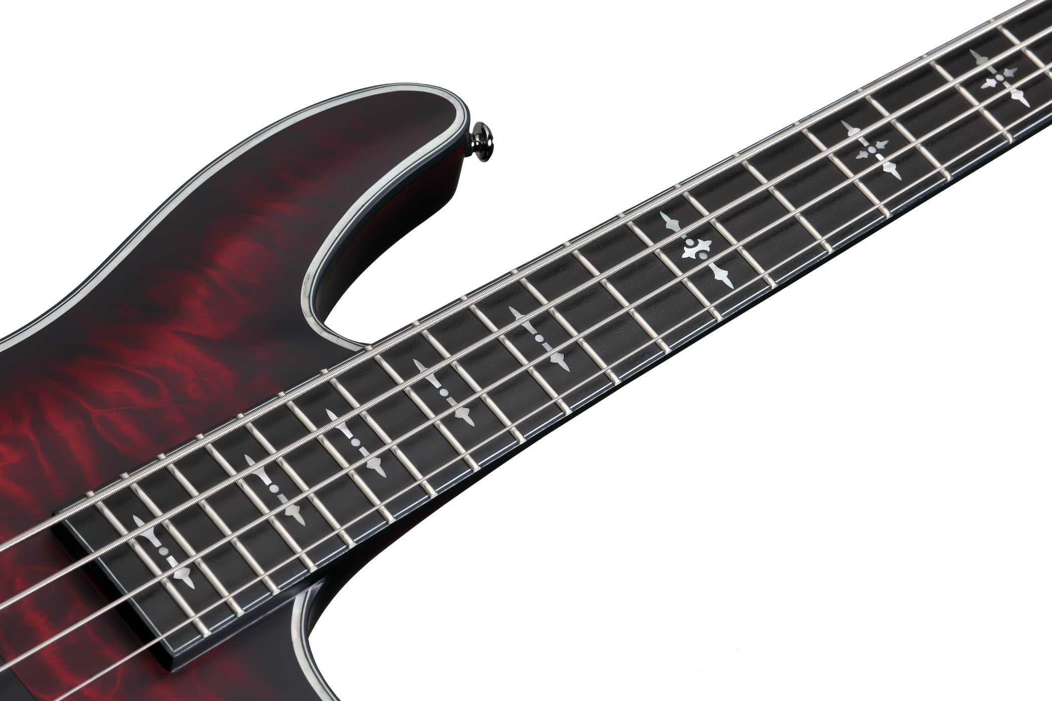 SCHECTER HELLRAISER EXTREME-4 STRING BASS GUITAR - CRIMSON RED BURST SATIN (1910) MADE IN KOREA, SCHECTER, BASS GUITAR, schecter-bass-guitar-hellraiser-extreme4-rbs, ZOSO MUSIC SDN BHD