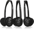 Behringer HO66 Stereo Headphones (3-Pack) (HO 66 / HO-66) A SET Of 3 | BEHRINGER , Zoso Music