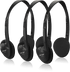 Behringer HO66 Stereo Headphones (3-Pack) (HO 66 / HO-66) A SET Of 3 | BEHRINGER , Zoso Music