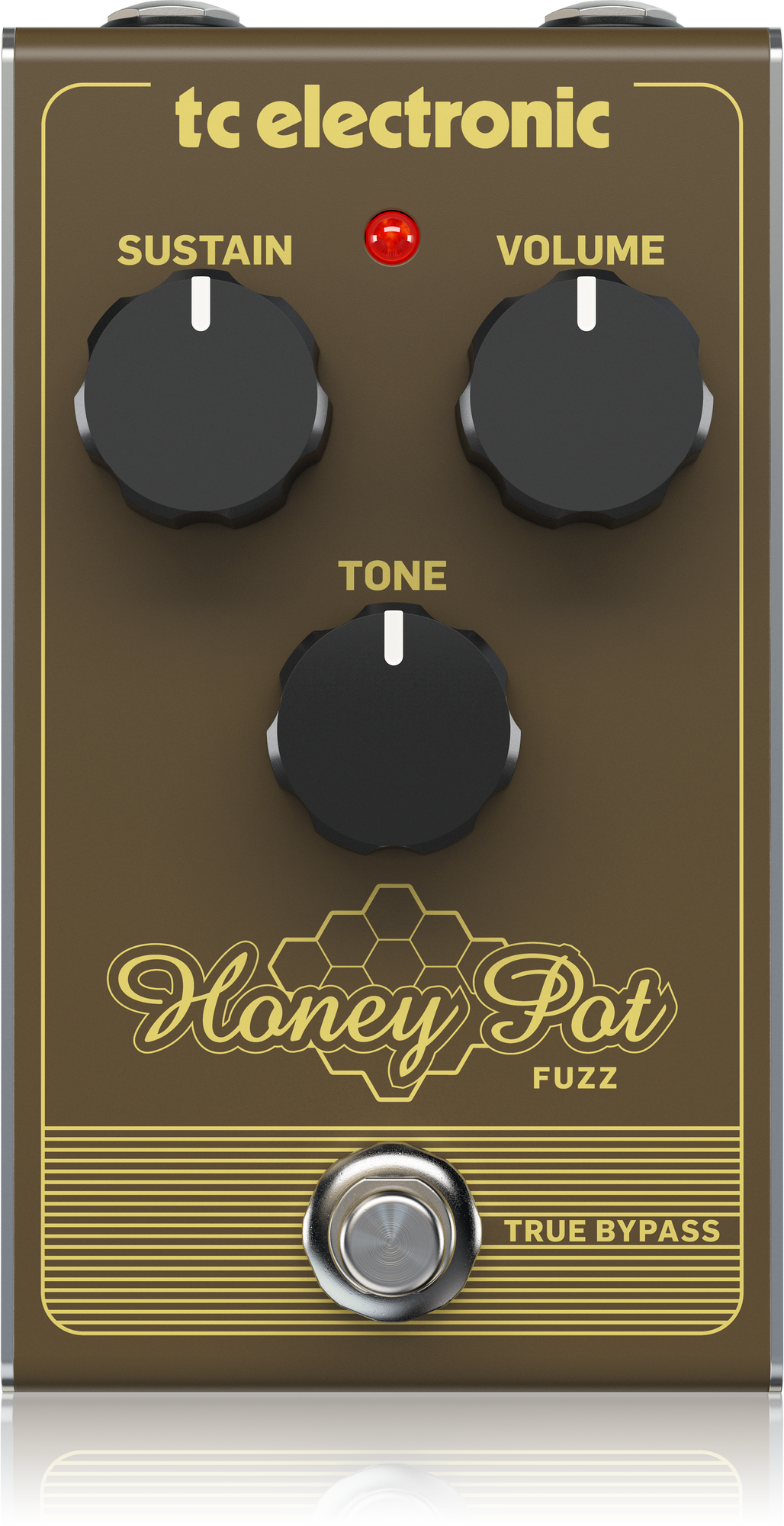 TC Electronic Honey Pot Fuzz Vintage-flavored Fuzz Pedal With Massive Wall Of Tones And Miles Of Sustain, TC ELECTRONIC, EFFECTS, tc-electronic-effects-tc-honey-pot-fuzz, ZOSO MUSIC SDN BHD
