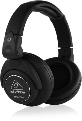 Behringer HPX6000 DJ Headphone (HPX 6000 / HPX-6000) | BEHRINGER , Zoso Music