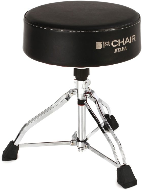 Tama HT830B 1st Chair Round Rider XL Trio Drum Throne, Black, TAMA, DRUM HARDWARE, tama-drum-hardware-ht830b, ZOSO MUSIC SDN BHD