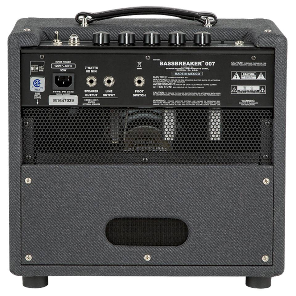 Fender Bassbreaker 007 Guitar Combo Amplifier, 230V