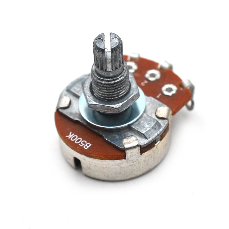 KM GUITAR VOLUME/TONE POT (CONTROLLER) A500K SPLIT SHAFT 18MM M288, NEOWOOD, GUITAR & BASS ACCESSORIES, neowood-guitar-bass-accessories-km-a500k-s-s, ZOSO MUSIC SDN BHD