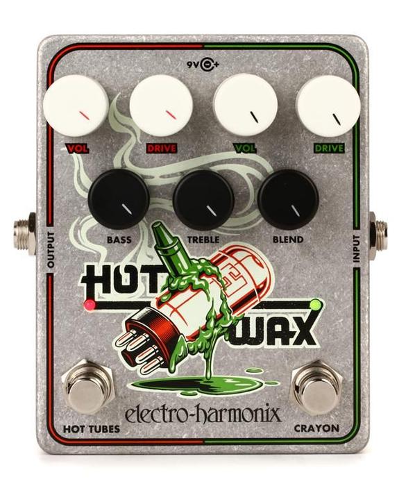 Electro-Harmonix Hot Wax Multi-Overdrive Guitar Effects Pedal | ELECTRO-HARMONIX , Zoso Music
