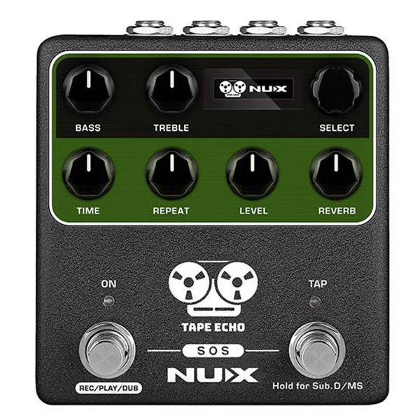 Nux NDD-7 Verdugo Series Tape Echo |  NUX |  EFFECTS |  Zoso Music
