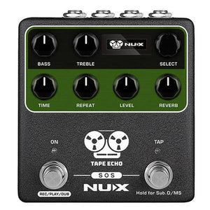 Nux NDD-7 Verdugo Series Tape Echo |  NUX |  EFFECTS |  Zoso Music
