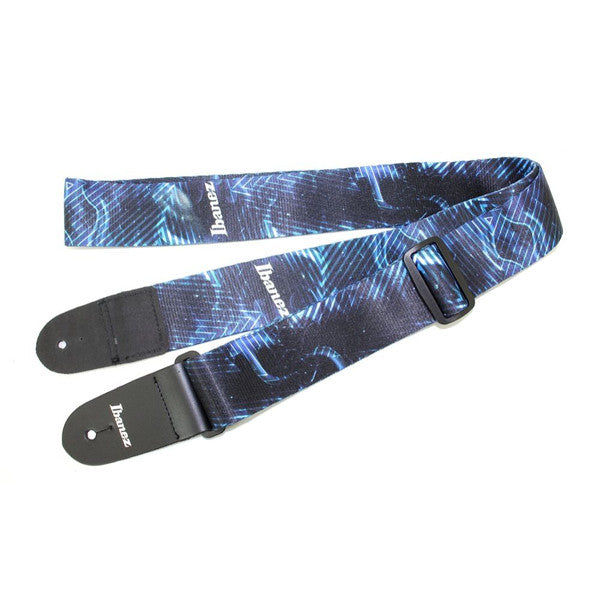 IBANEZ DESIGN STRAP GSD50-P16 BLUE LASER GUITAR STRAP, IBANEZ, STRAP, ibanez-design-strap-gsd50-p16-blue-laser-guitar-strap, ZOSO MUSIC SDN BHD