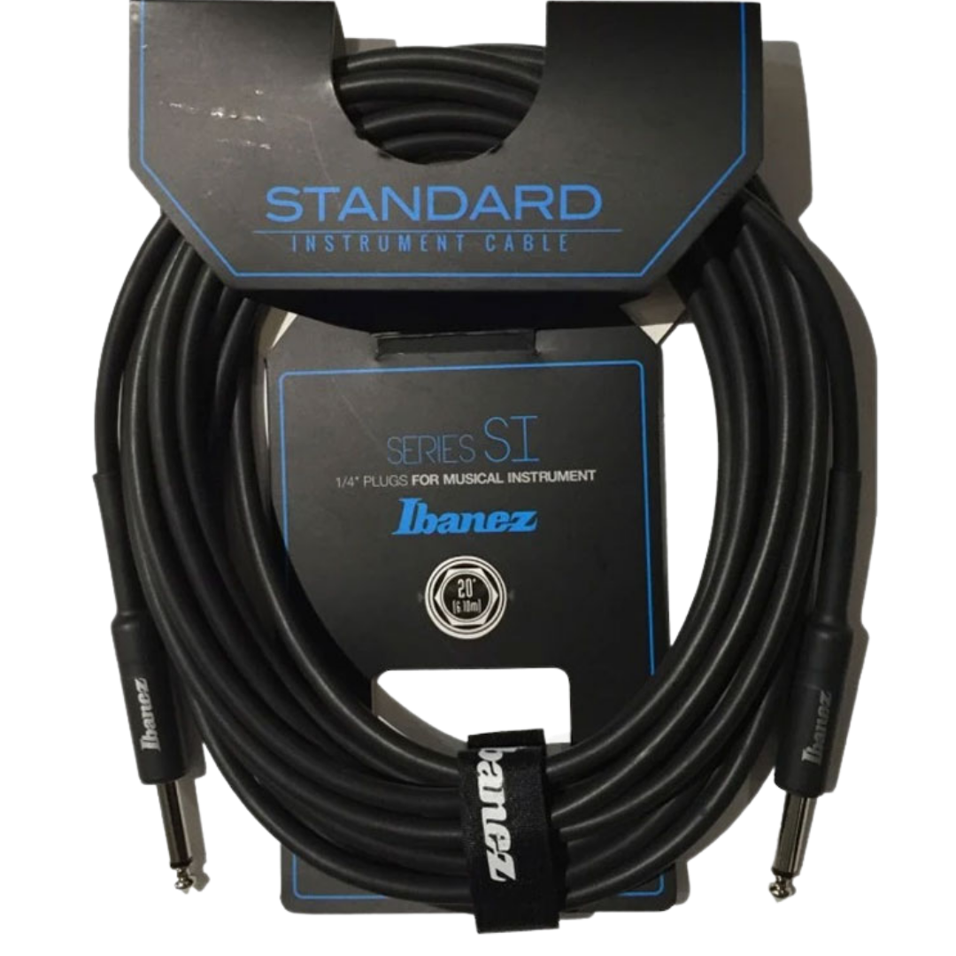 IBANEZ STANDARD GUITAR CABLE 20 FEET SI20, IBANEZ, CABLES, ibanez-audio-cable-accessory-ibasi20, ZOSO MUSIC SDN BHD