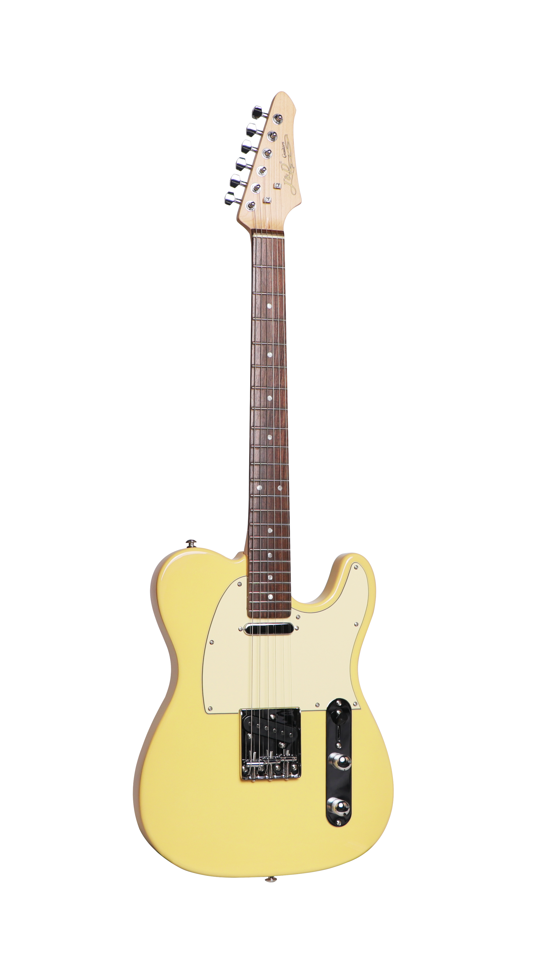 J&D TL-SS Telecaster Electric Guitar Yellow