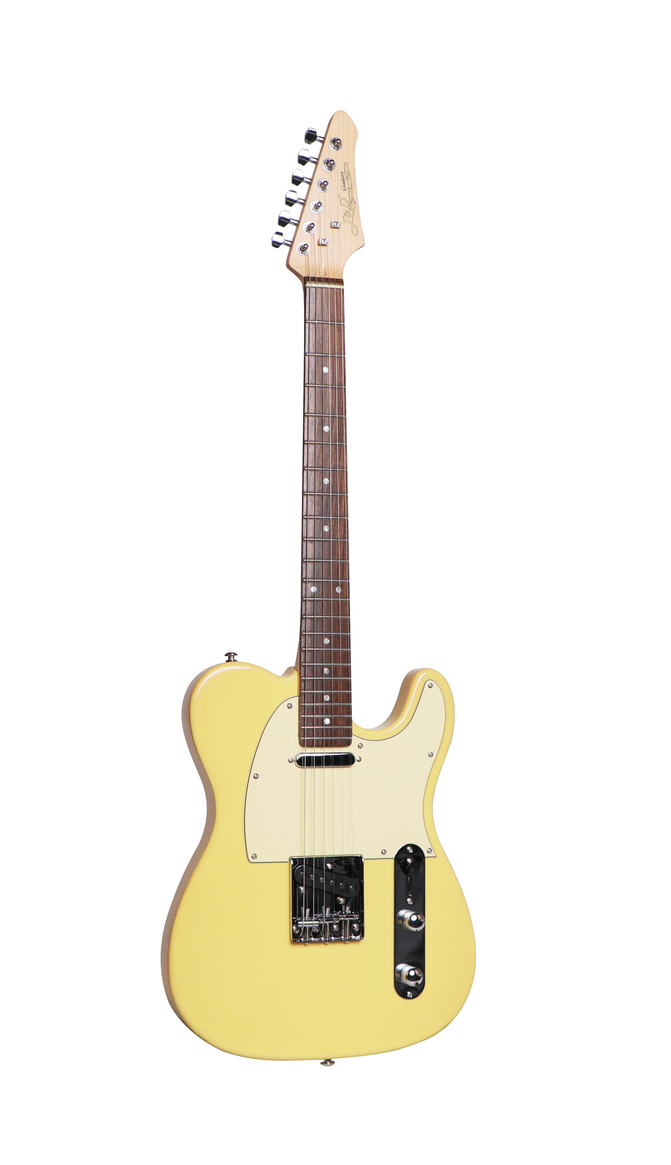 J&D TL-SS Telecaster Electric Guitar Yellow |  J&D GUITARS |  ELECTRIC GUITAR |  Zoso Music