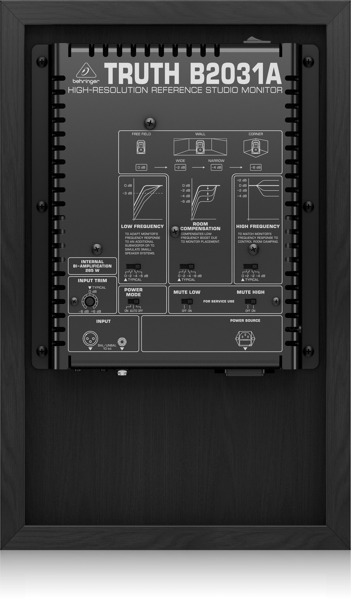 Behringer Truth B2031A 8.75" Powered Studio Monitor | BEHRINGER , Zoso Music