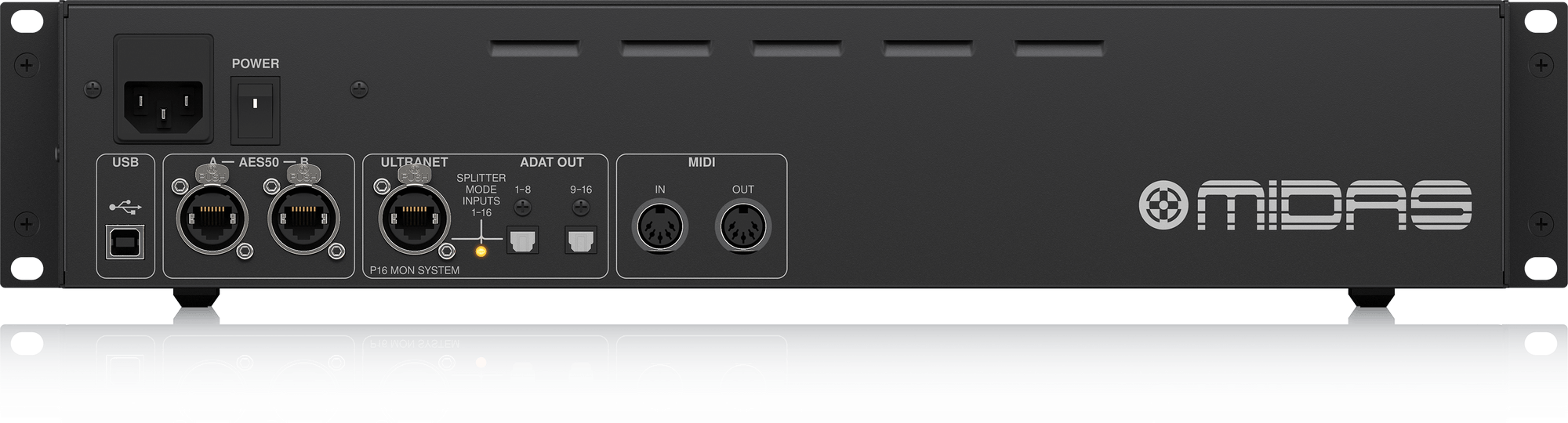 MIDAS DL16 16-INPUT/8-OUTPUT STAGE BOX