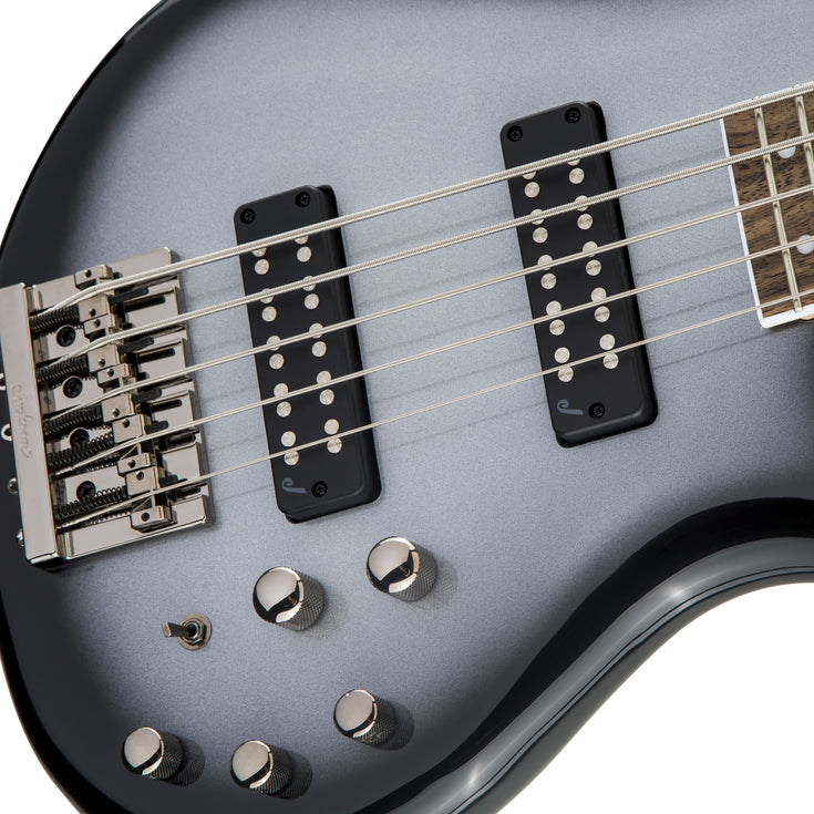 Jackson JS Series Spectra JS3 5-String Bass Guitar, Laurel FB, Silverburst |  JACKSON |  BASS GUITAR |  Zoso Music