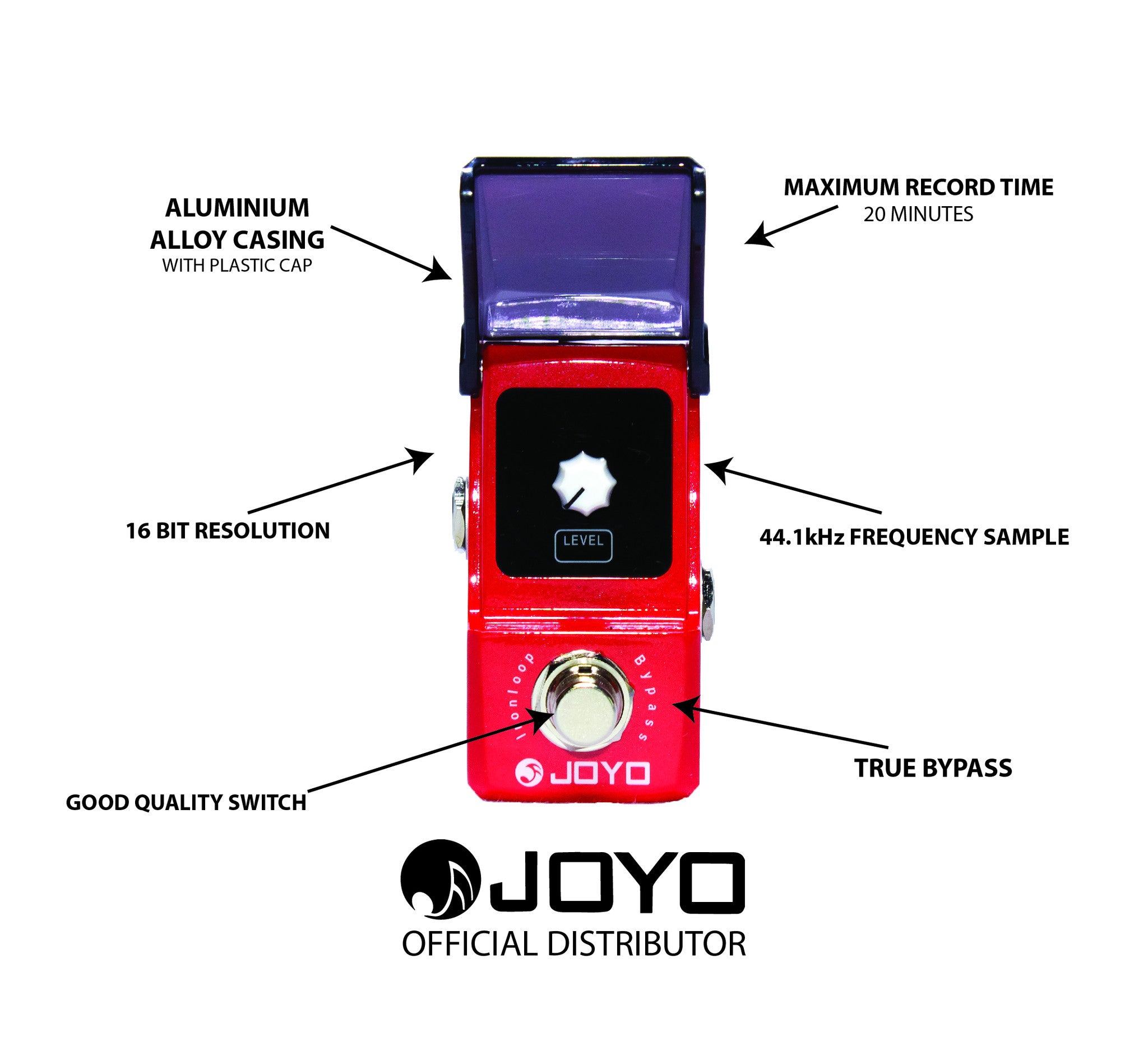 JOYO IRON LOOP, JOYO, EFFECTS, joyo-iron-loop, ZOSO MUSIC SDN BHD