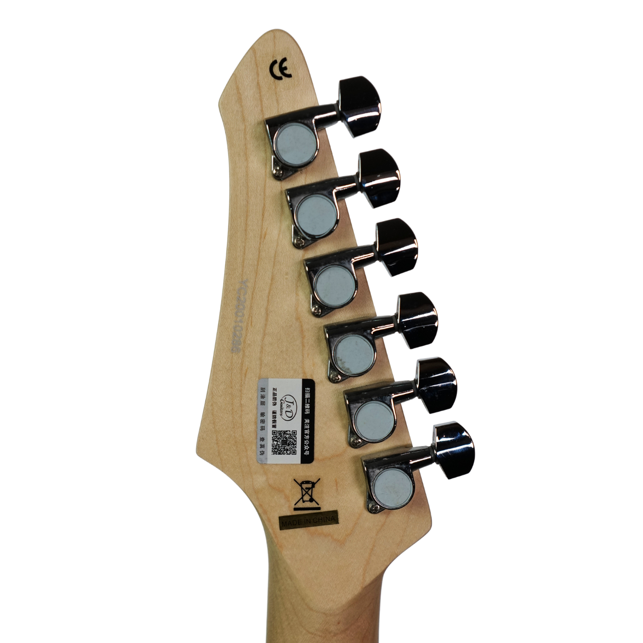 J&D ST DELUXE (DLX) STRATOCASTER HSS/SSH ELECTRIC GUITAR IVORY, J&D, ELECTRIC GUITAR, j-d-electric-guitar-st-dlx-iv, ZOSO MUSIC SDN BHD