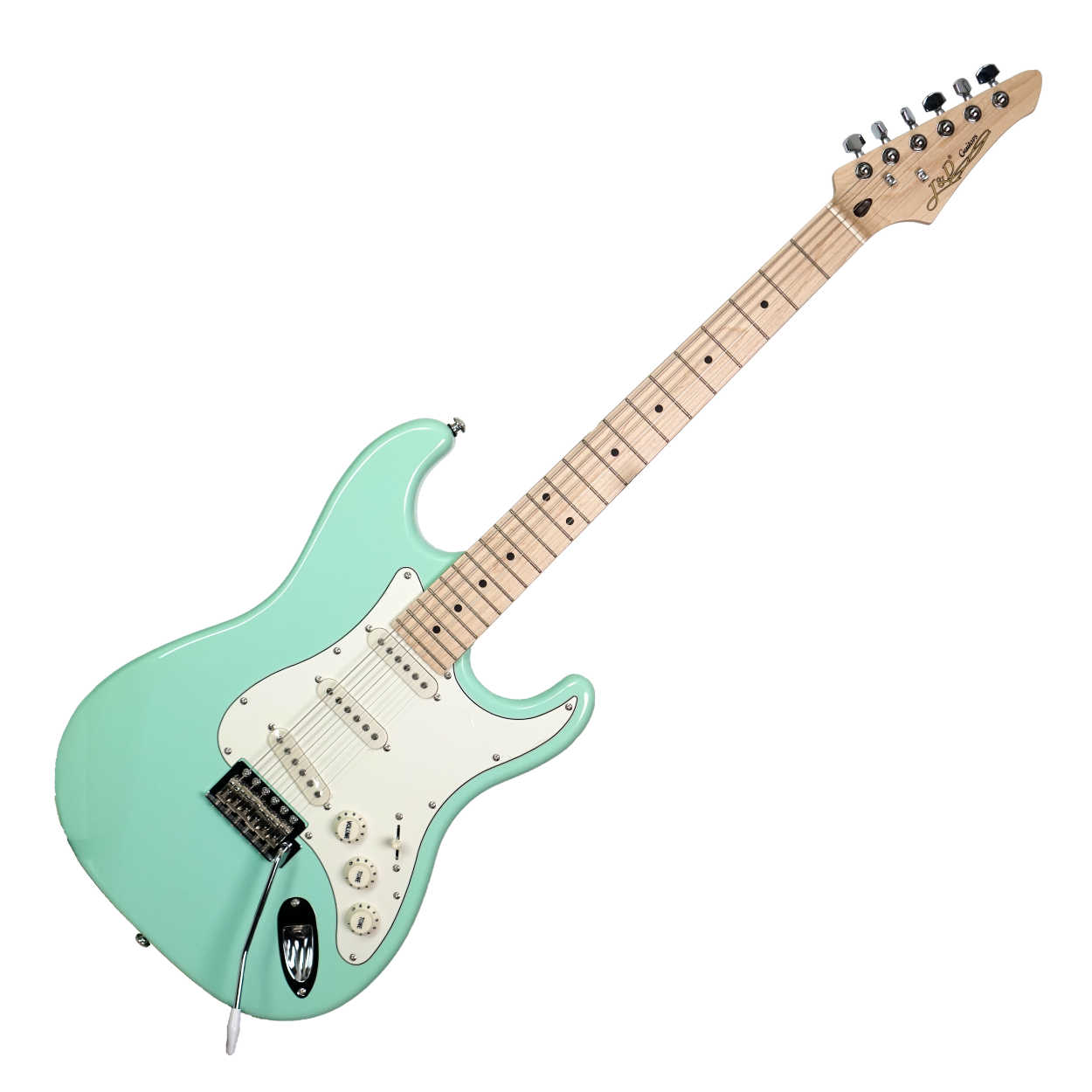 J&D ST STANDARD (STD) STRATOCASTER ELECTRIC GUITAR GREEN, J&D, ELECTRIC GUITAR, j-d-electric-guitar-st-std-gr, ZOSO MUSIC SDN BHD