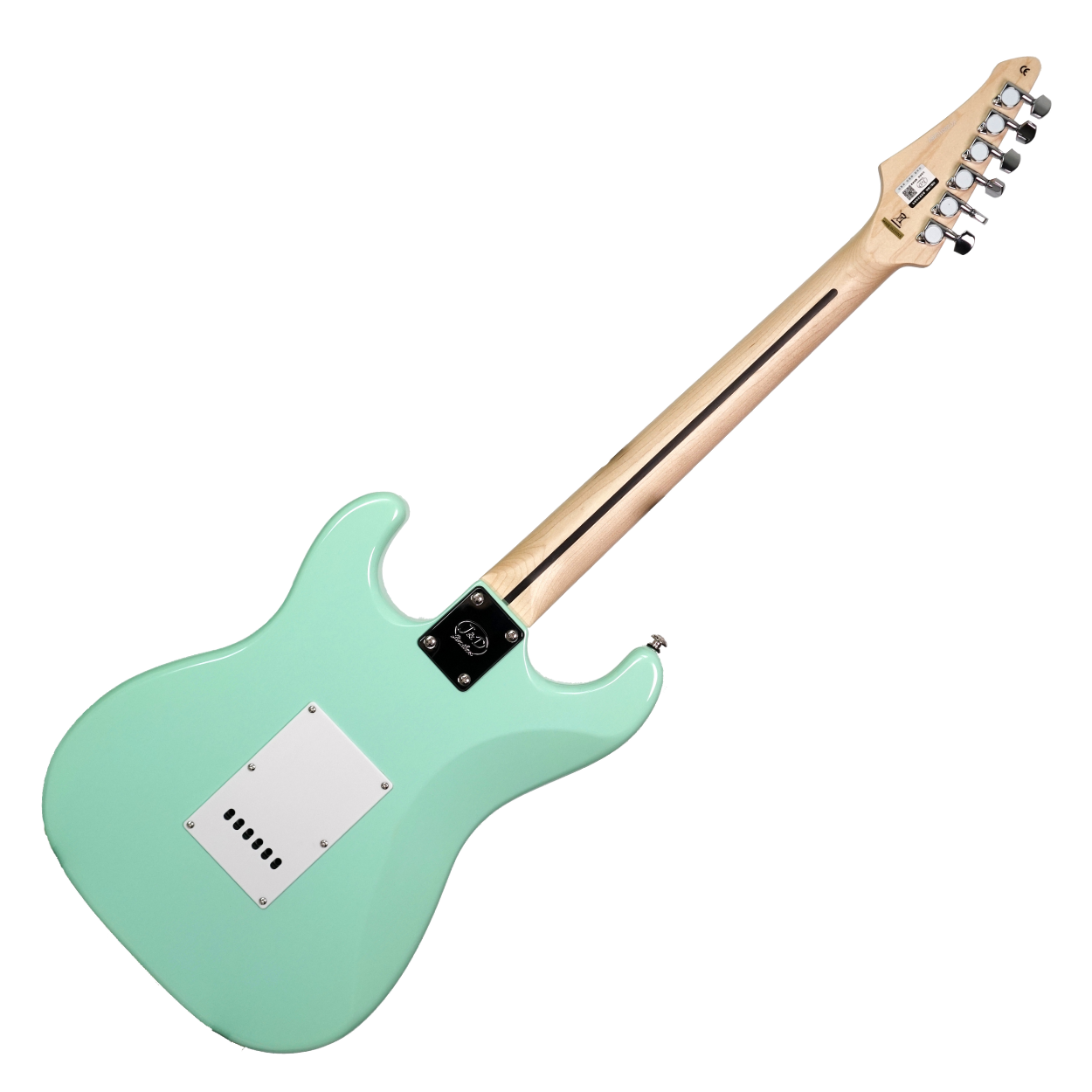 J&D ST STANDARD (STD) STRATOCASTER ELECTRIC GUITAR GREEN, J&D, ELECTRIC GUITAR, j-d-electric-guitar-st-std-gr, ZOSO MUSIC SDN BHD