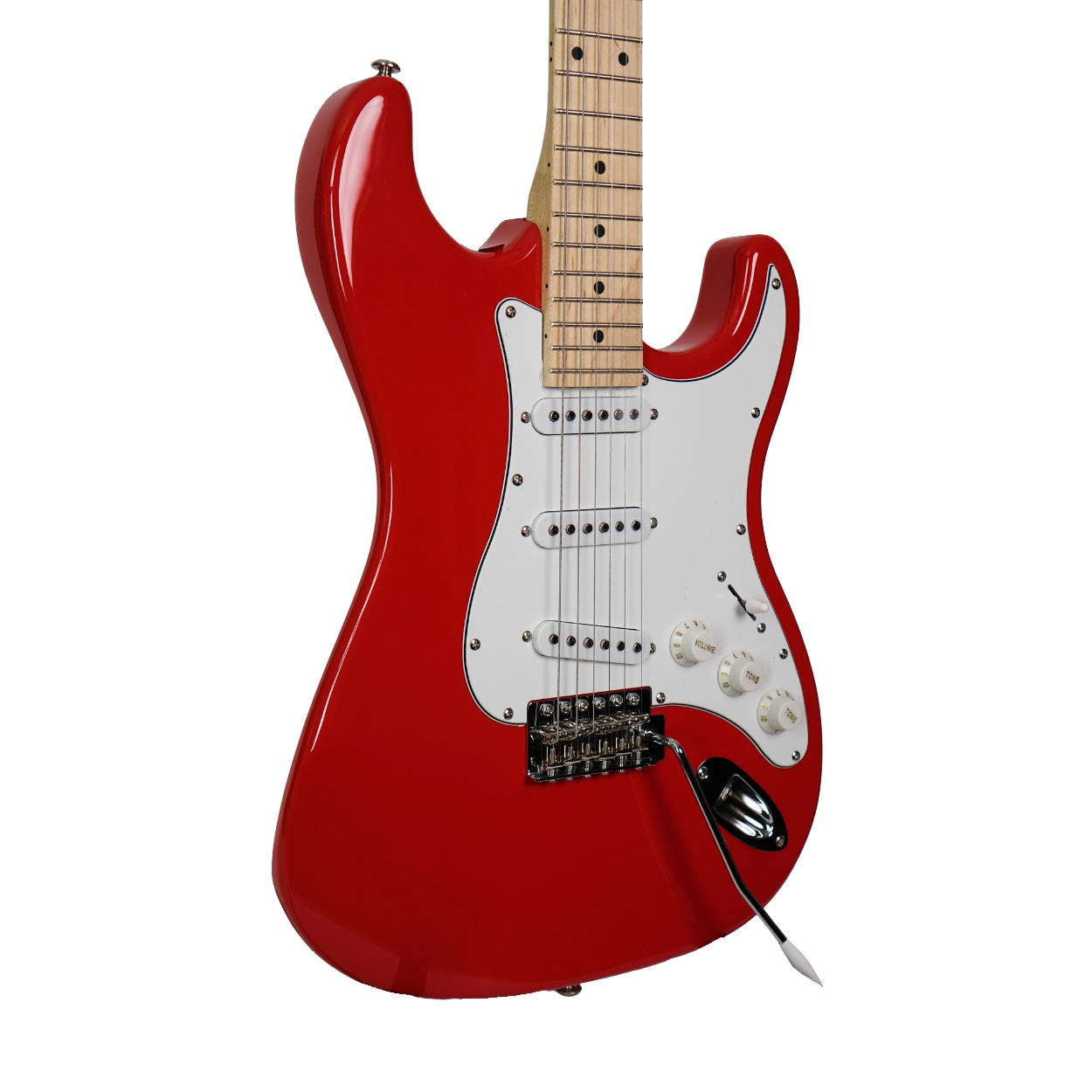 J&D ST STANDARD STRATOCASTER ELECTRIC GUITAR RED, J&D, ELECTRIC GUITAR, j-d-electric-guitar-st-std-rd, ZOSO MUSIC SDN BHD