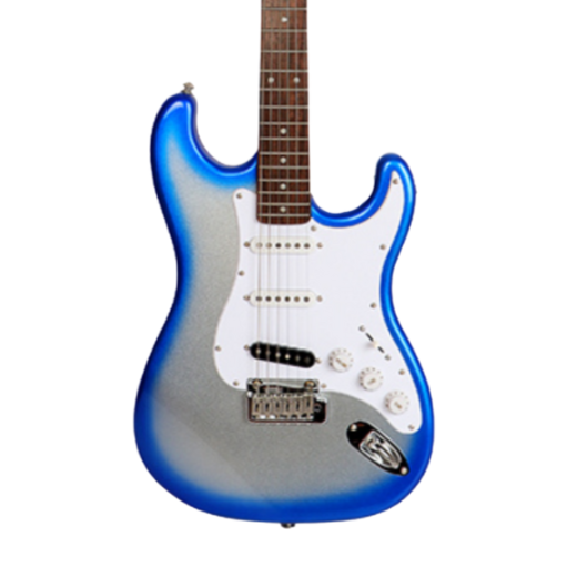 J&D ST ZERO STRATOCASTER SINGLE COIL (SSS) ELECTRIC GUITAR WITH VINTAGE HARDWARE ALNICO PICKUP BLUE BURST, J&D, ELECTRIC GUITAR, j-d-electric-guitar-st-zero-bb, ZOSO MUSIC SDN BHD