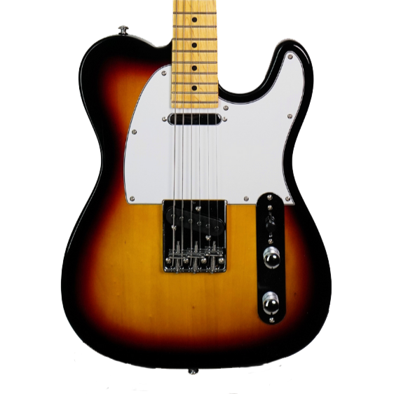 J&D TL-C TELECASTER ELECTRIC GUITAR SUNBURST, J&D, ELECTRIC GUITAR, j-d-electric-guitar-tlc-sb, ZOSO MUSIC SDN BHD